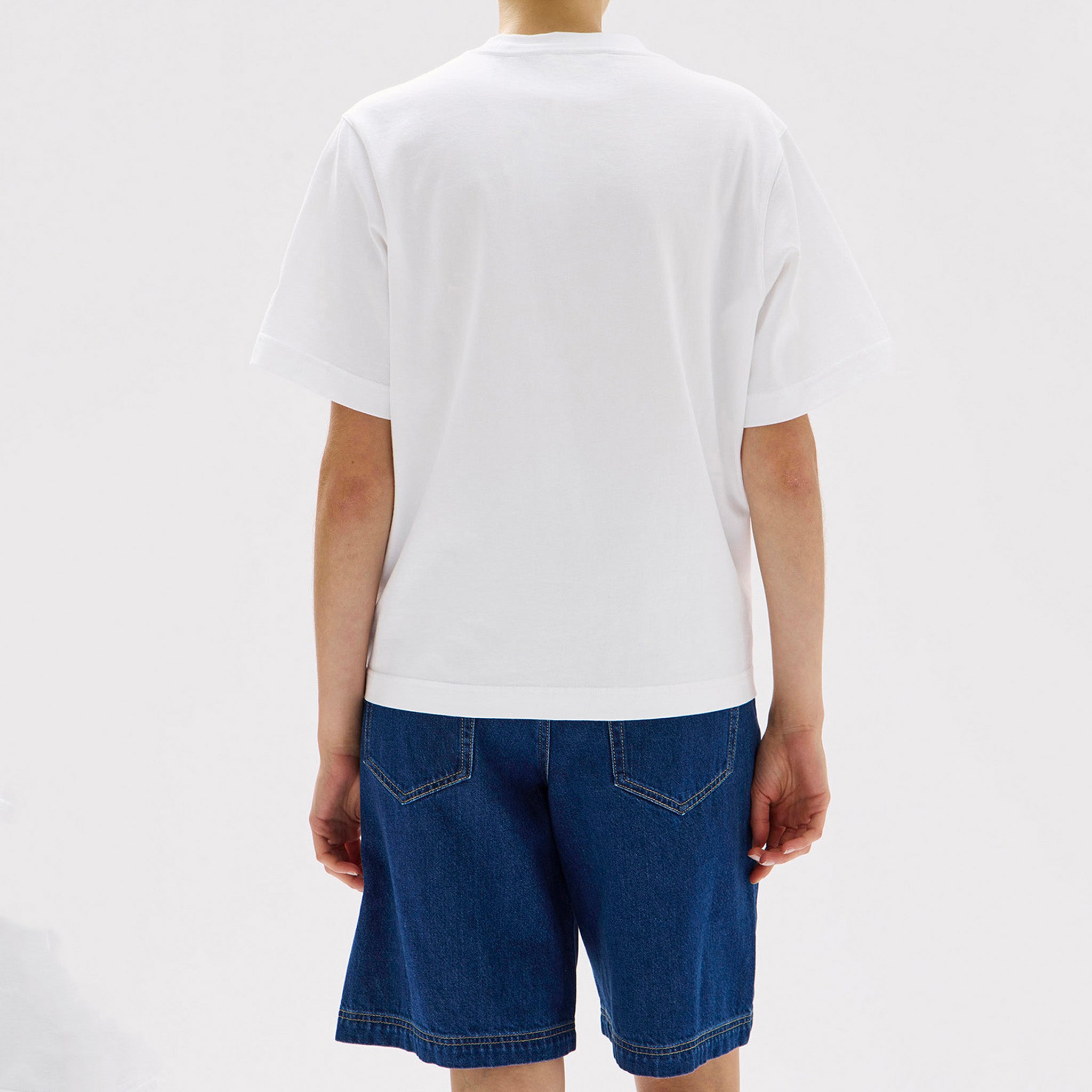 Assembly Label Essential Tee - White