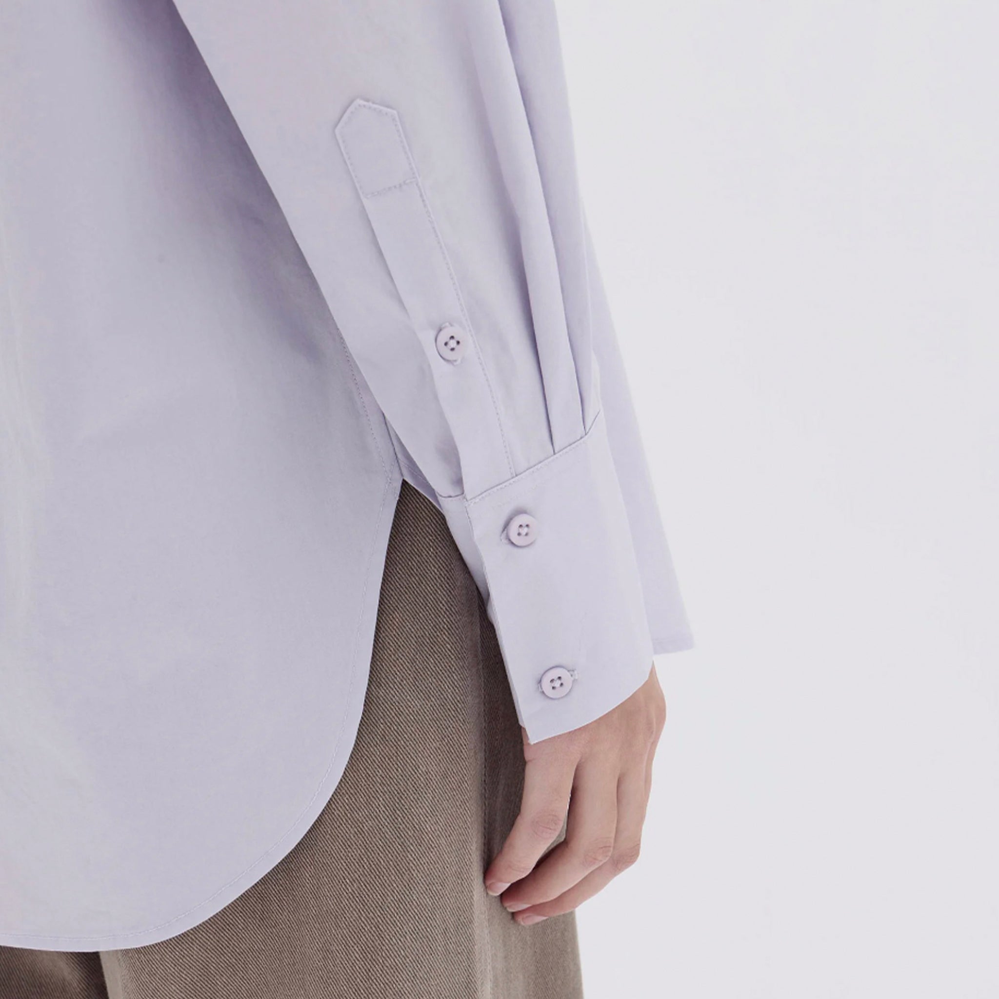 Assembly Label Everyday Poplin Shirt - Jacaranda