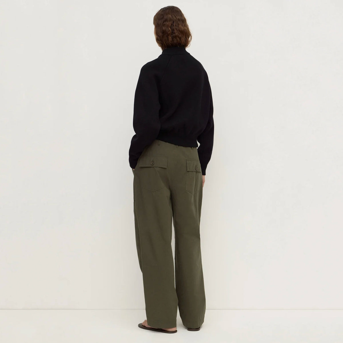 Assembly Label Gigi Utility Pants - Dark Military