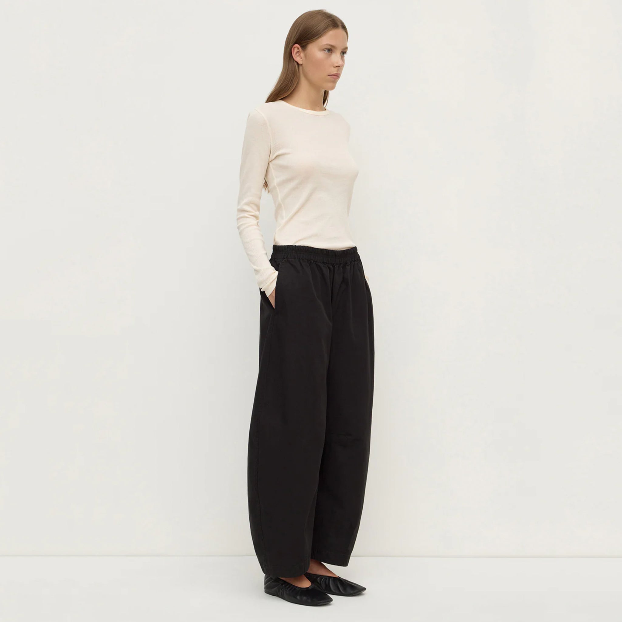 Assembly Label Lola Barrel Pants - Black