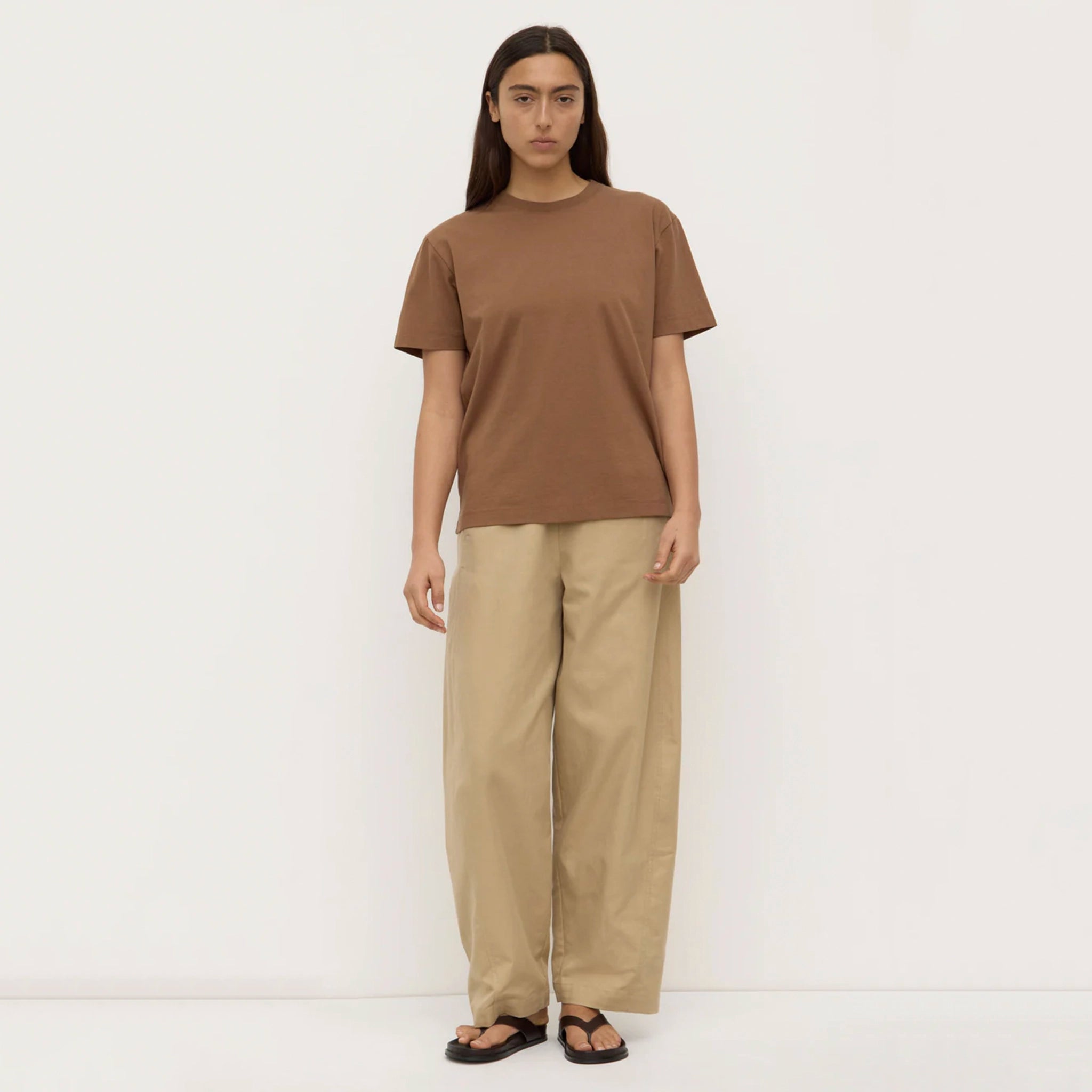 Assembly Label Organic Cotton Base Tee - Bronze