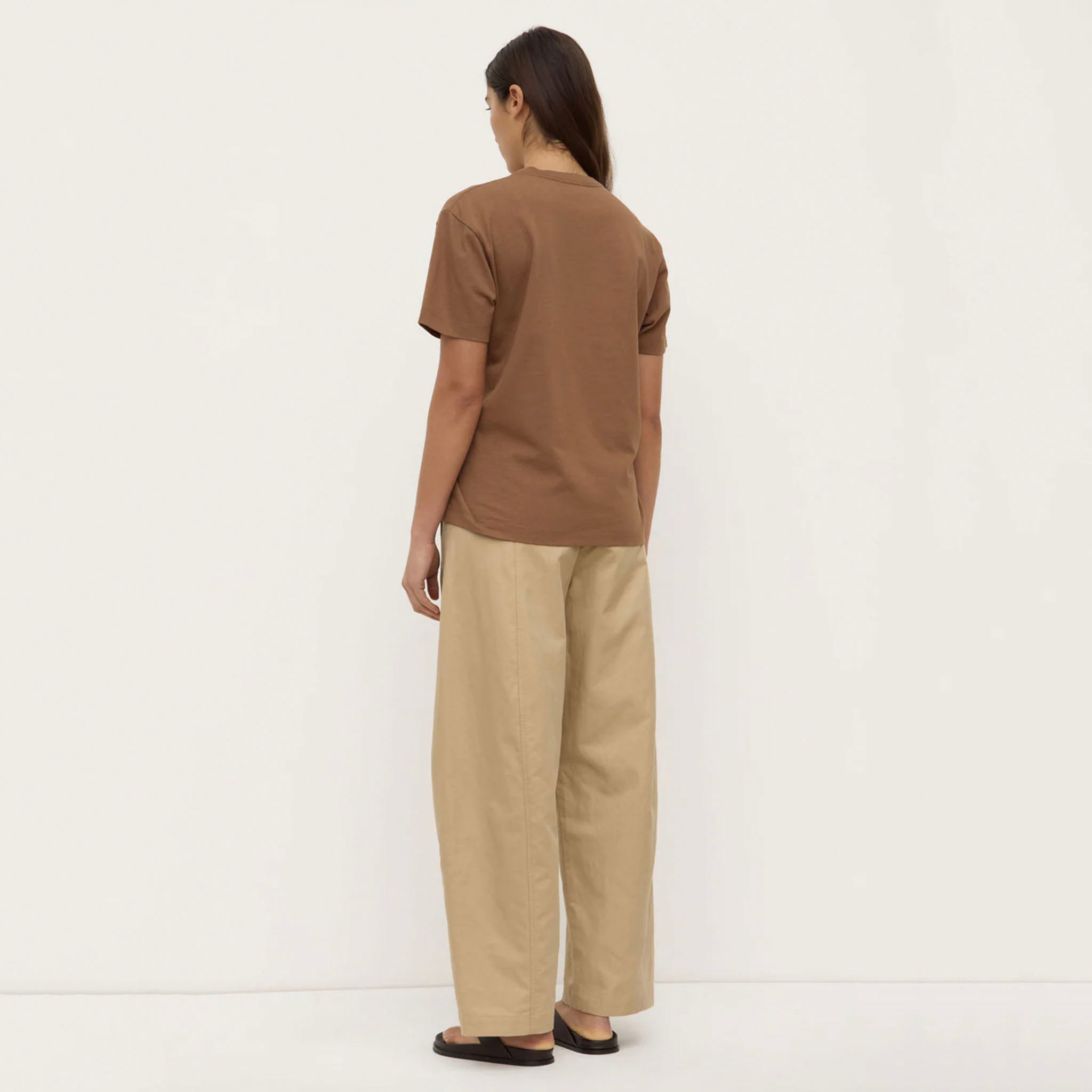 Assembly Label Organic Cotton Base Tee - Bronze