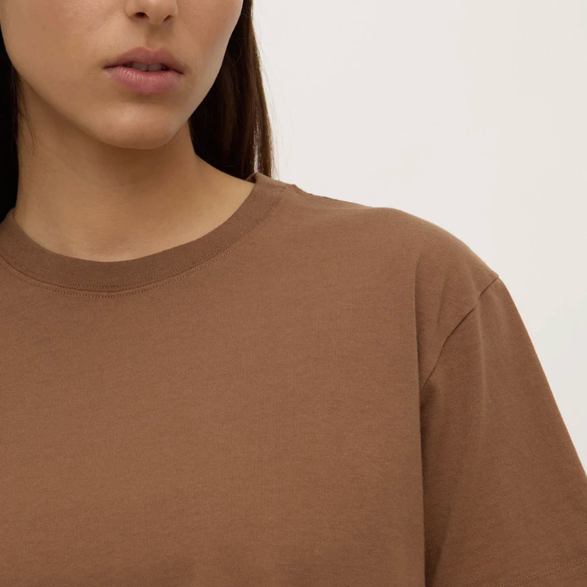 Assembly Label Organic Cotton Base Tee - Bronze