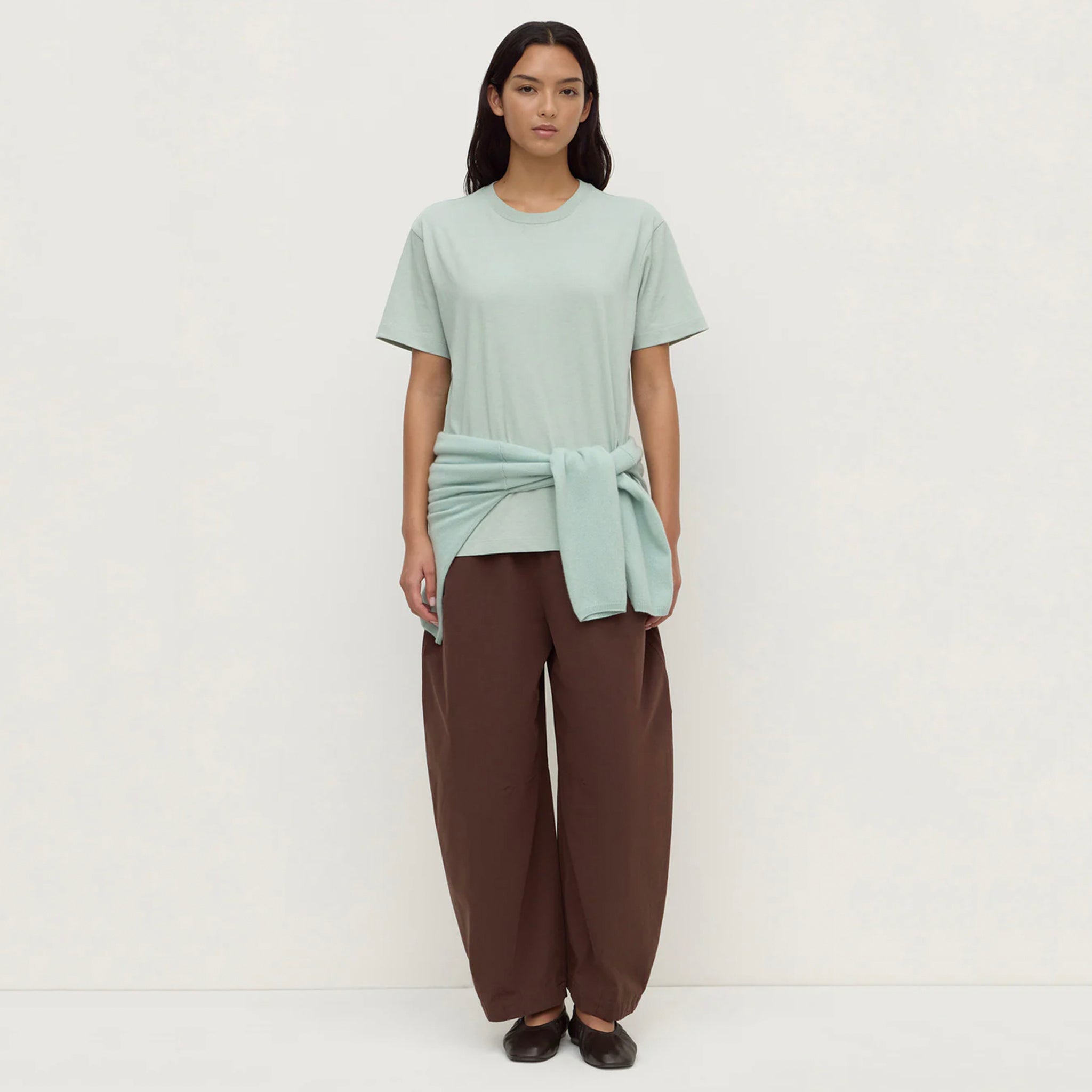 Assembly Label Organic Cotton Base Tee - Mint