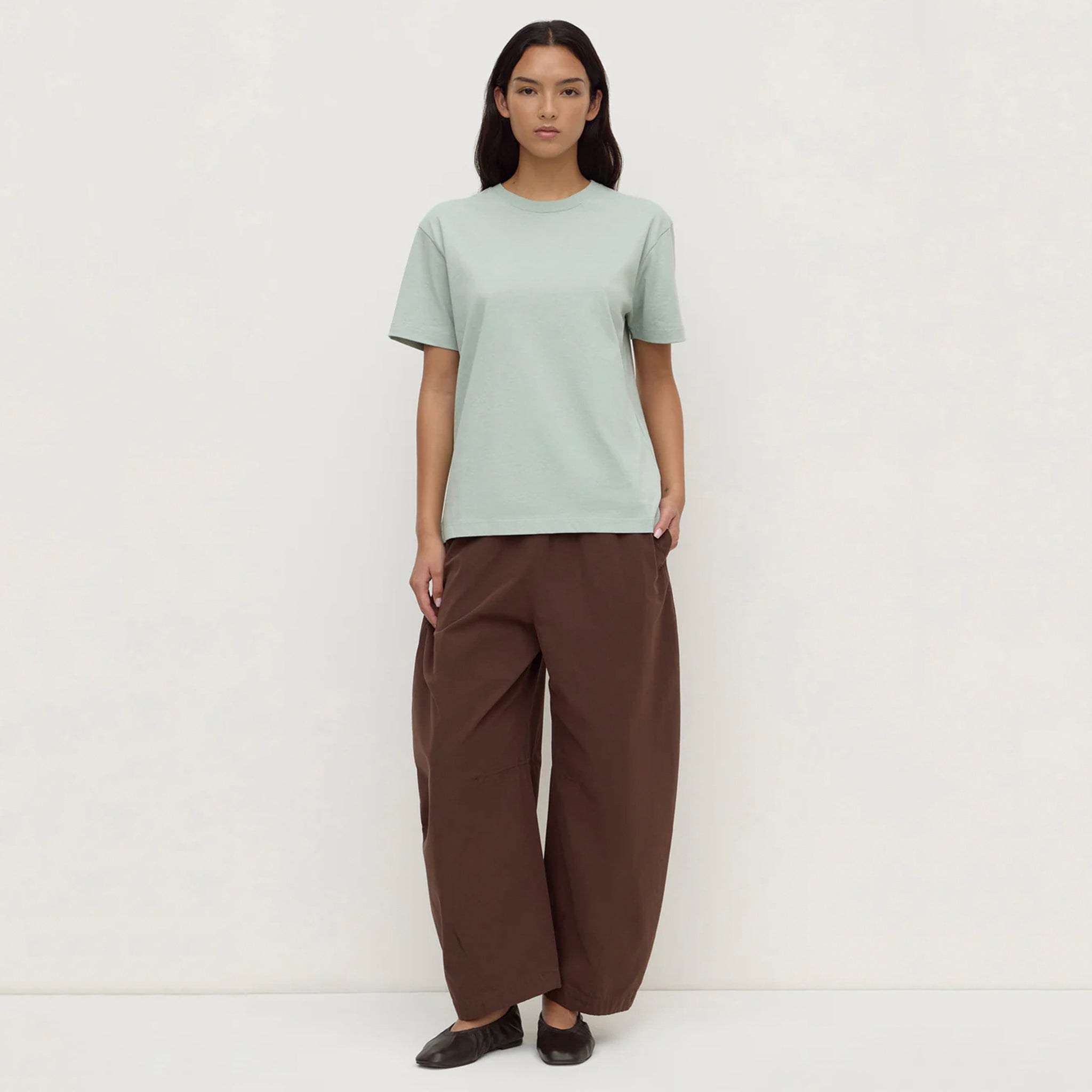 Assembly Label Organic Cotton Base Tee - Mint