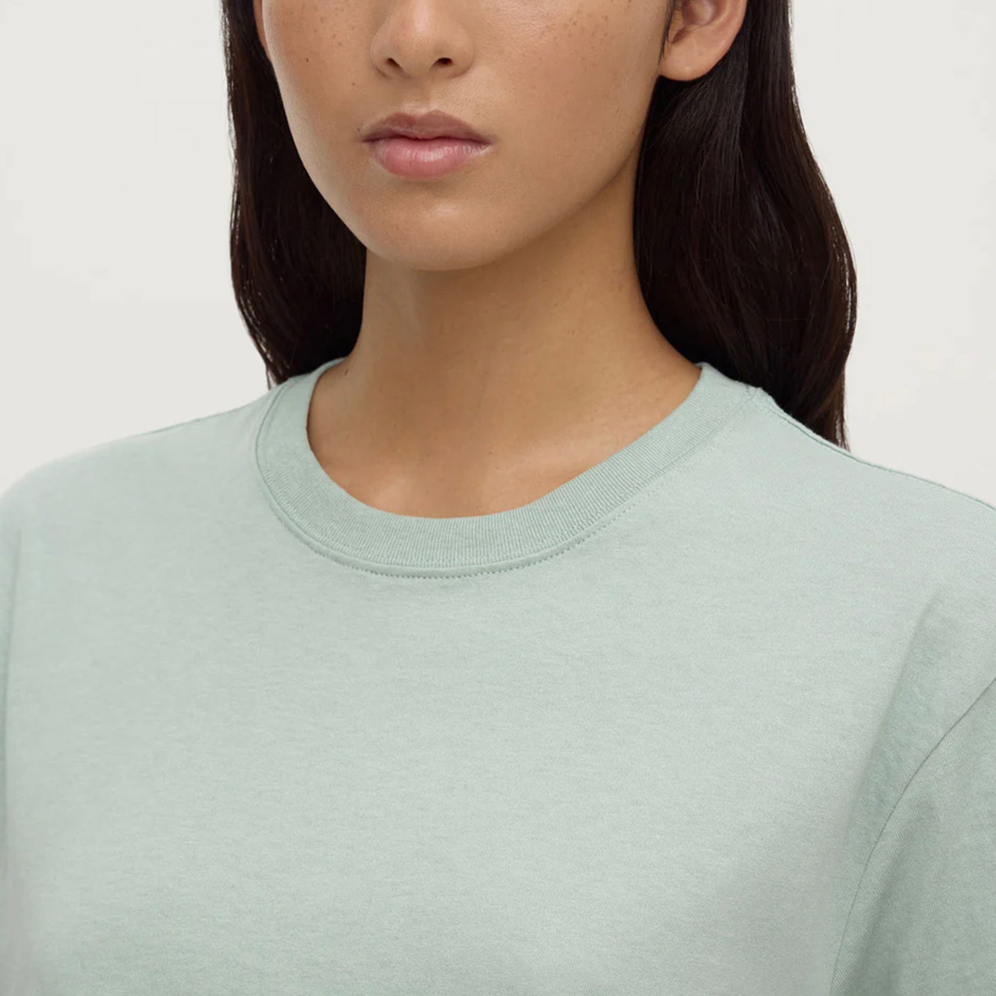 Assembly Label Organic Cotton Base Tee - Mint