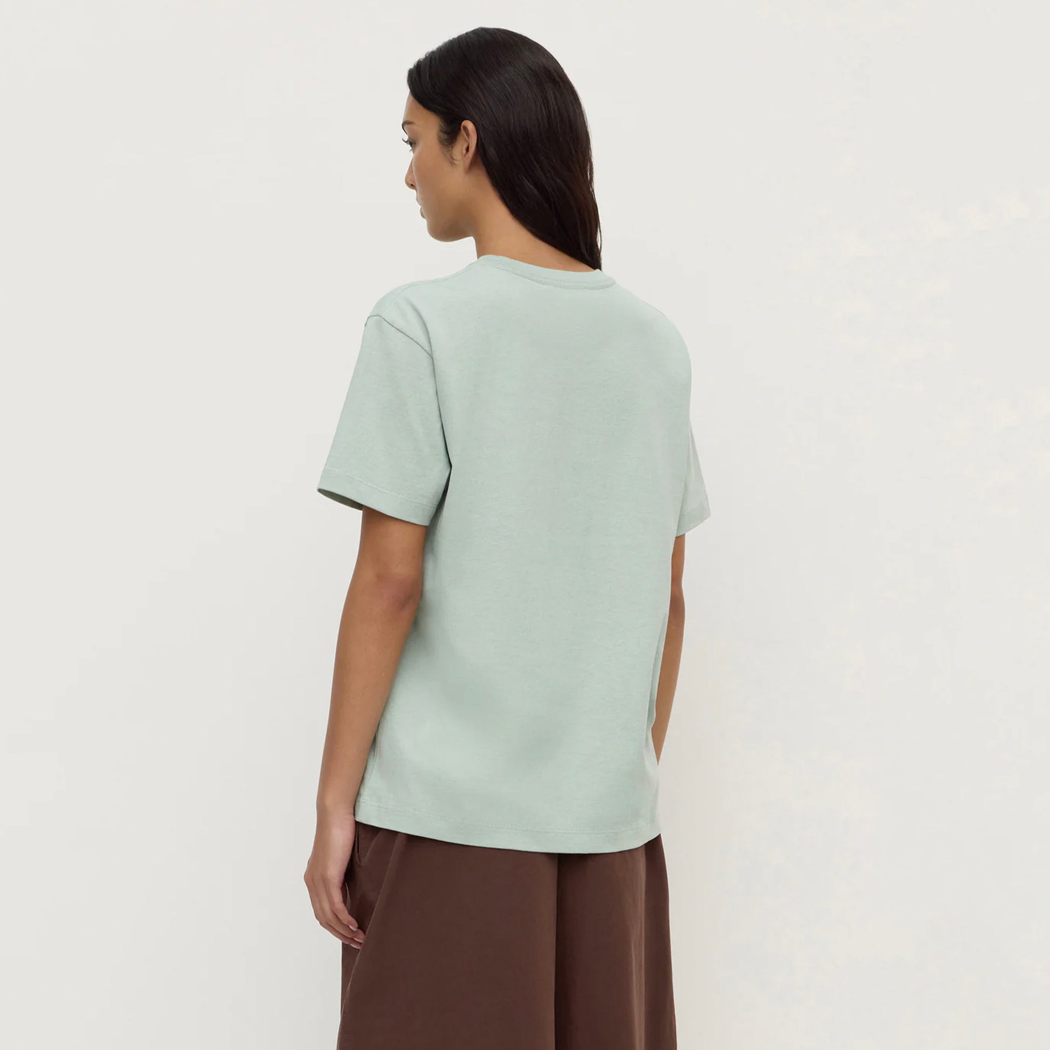 Assembly Label Organic Cotton Base Tee - Mint
