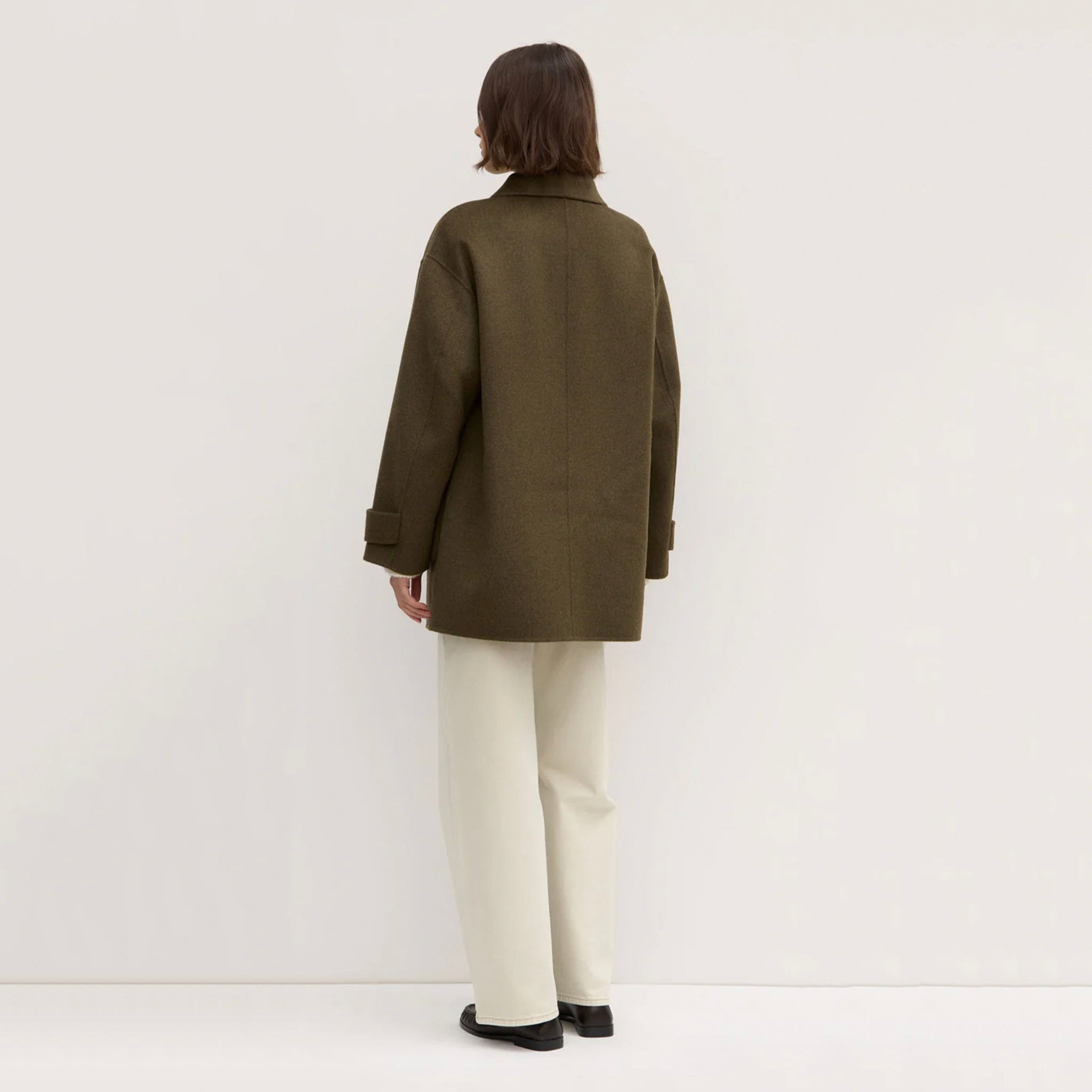 Assembly Label Pierra Wool Coat - Spruce Marle