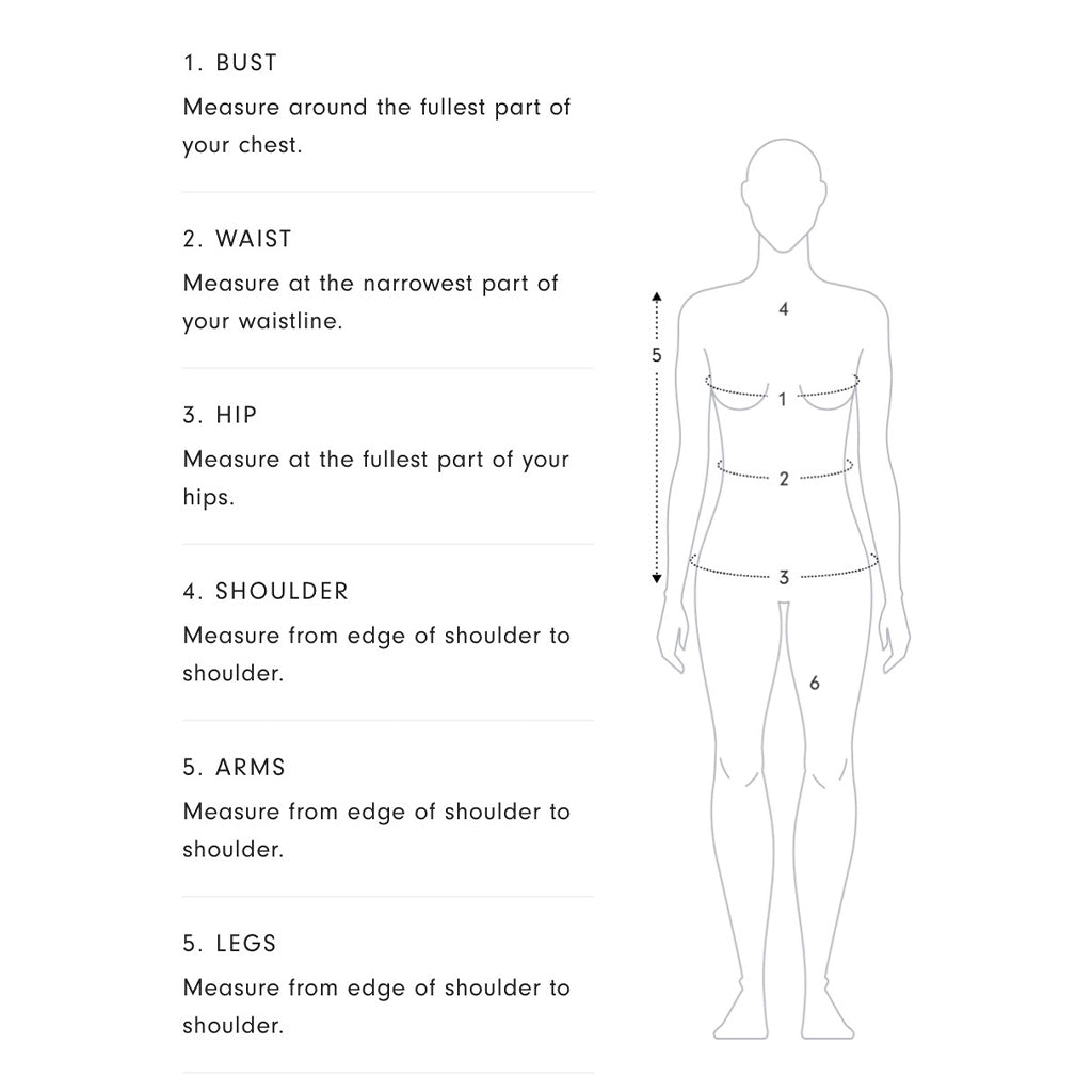 Assembly Label Measuring Chart