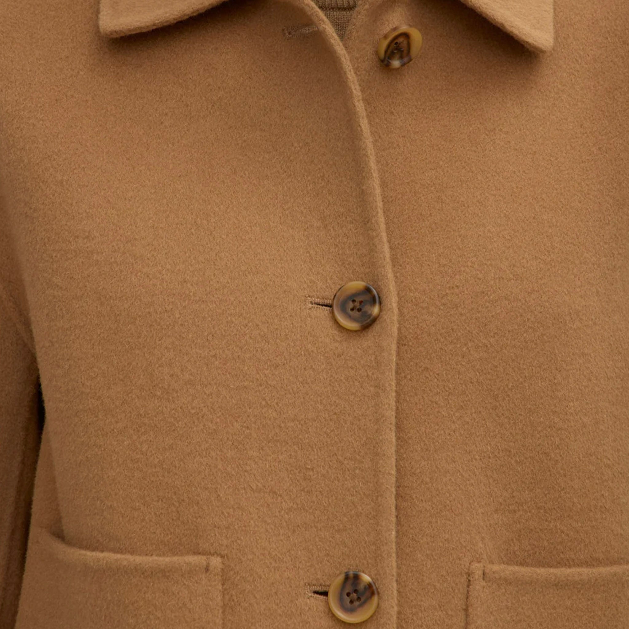 Assembly Label Tasmin Wool Jacket - Camel
