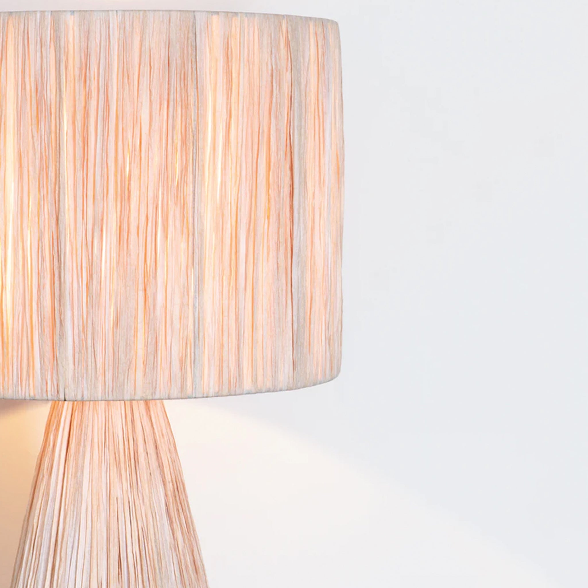 Bianca Lorenne Baleno Table Lamp - Blush