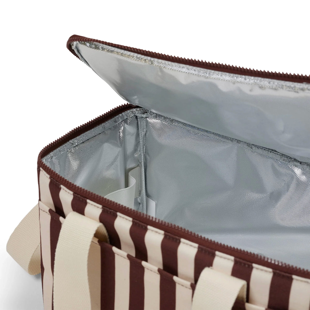 Base Midi Cooler Bag - Cocoa Stripe