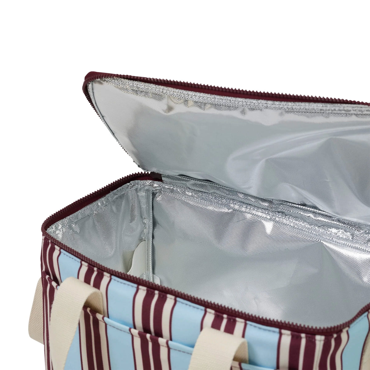 Base Midi Cooler Bag - Mulberry Stripe