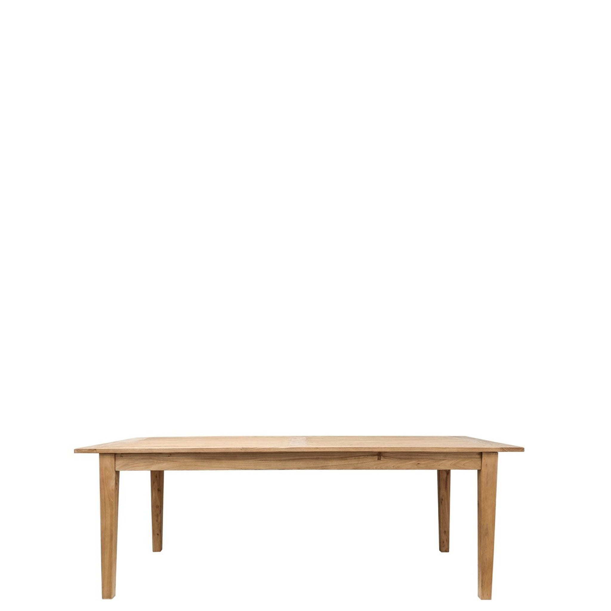 Basque Reclaimed Elm Dining Table - Natural