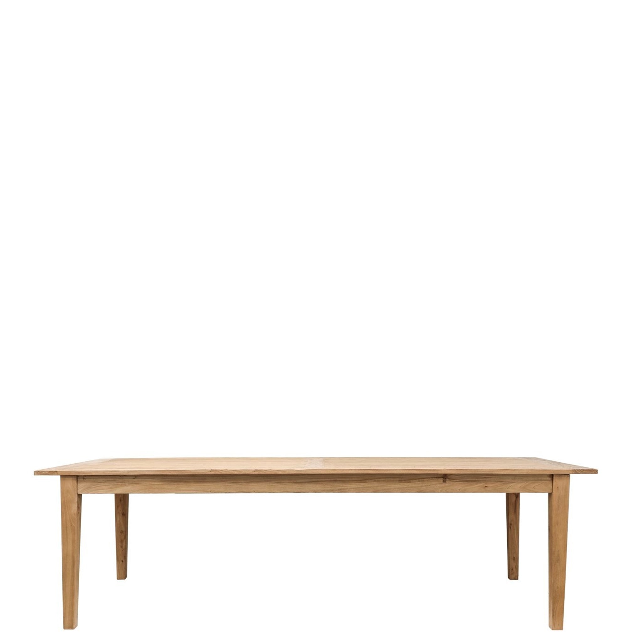 Basque Reclaimed Elm Dining Table - Natural