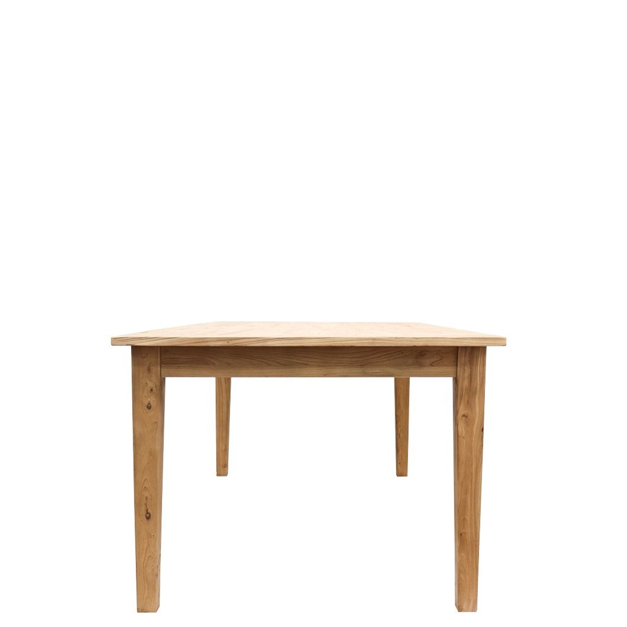 Basque Reclaimed Elm Dining Table - Natural