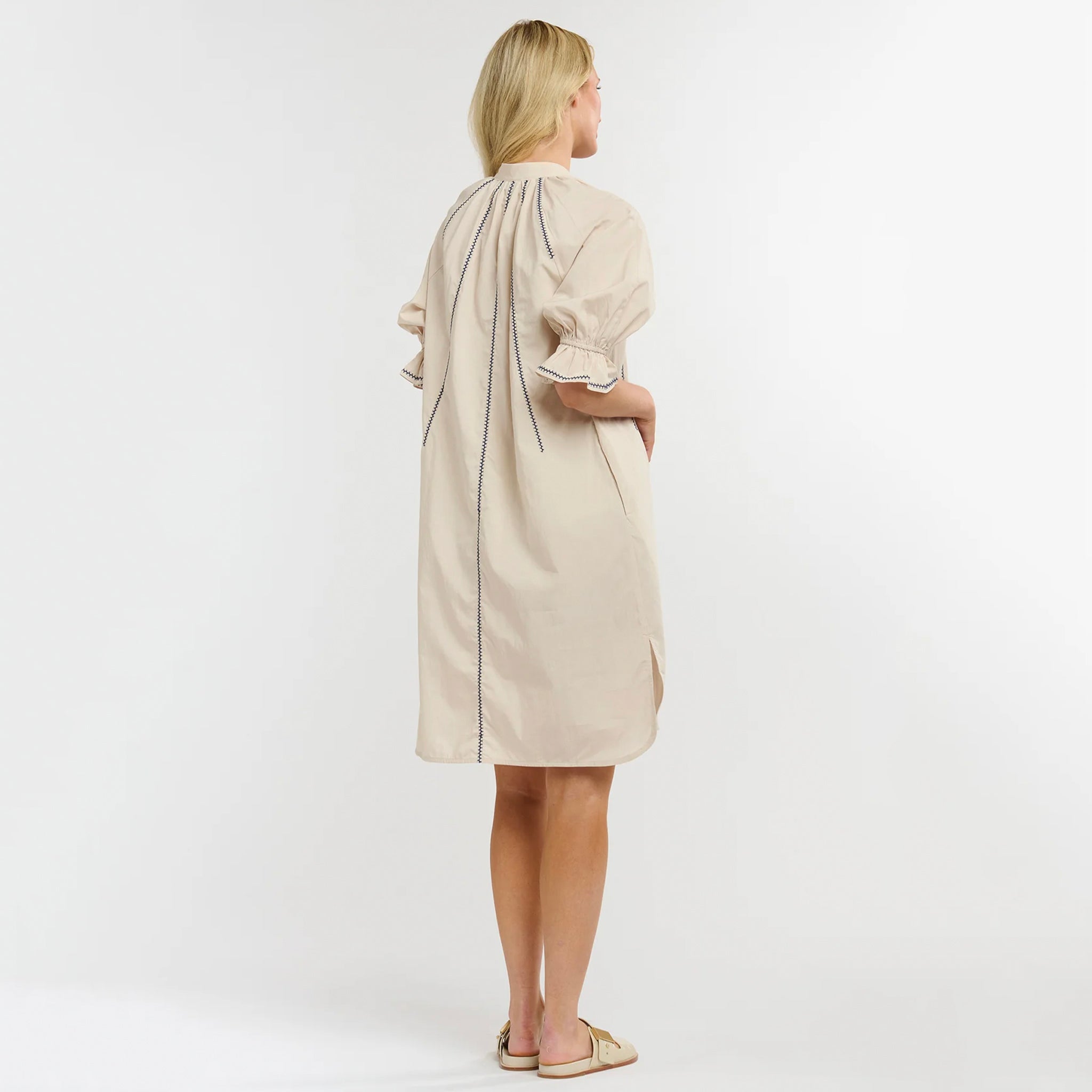 Bennett Dress - Almond