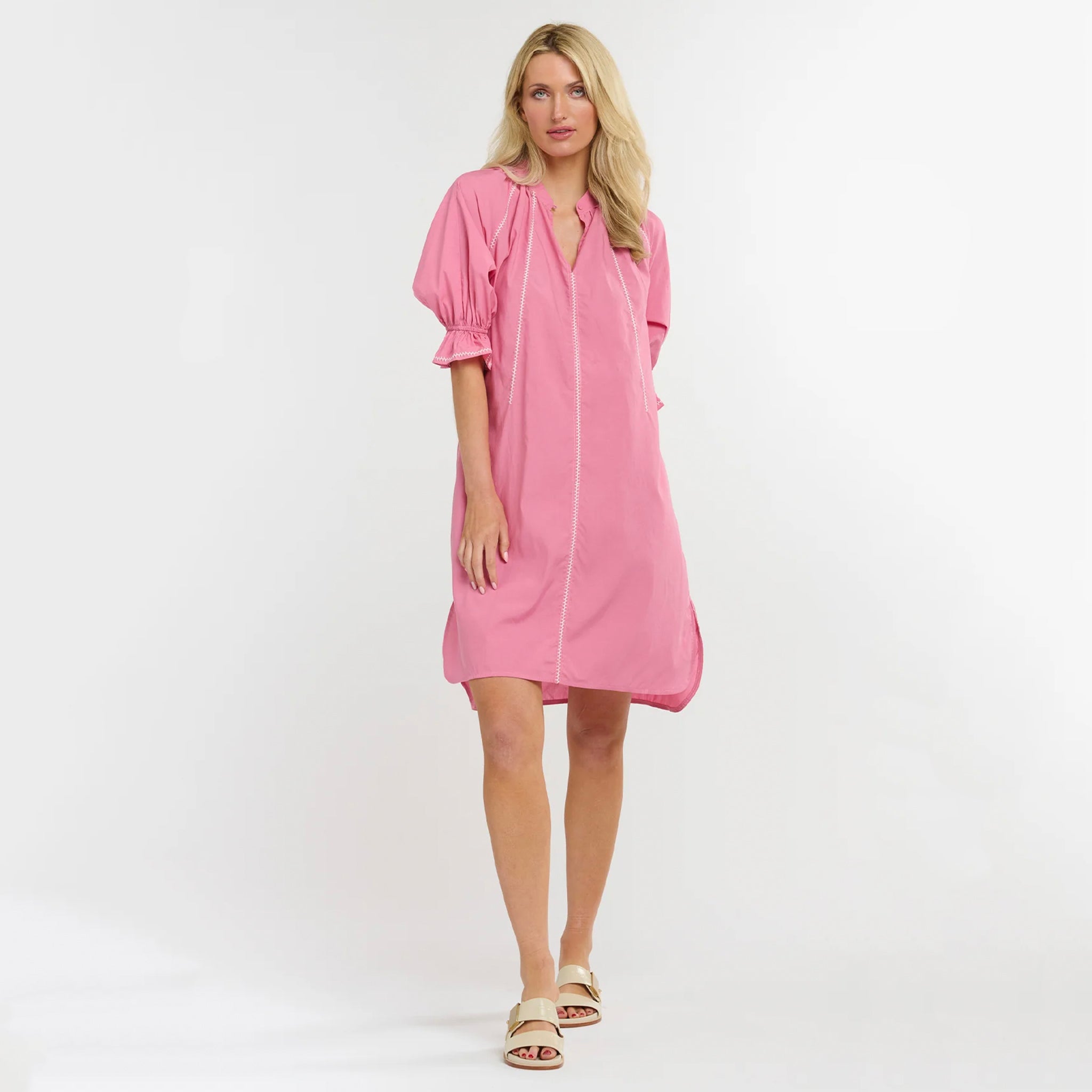 Bennett Dress - Rose Pink