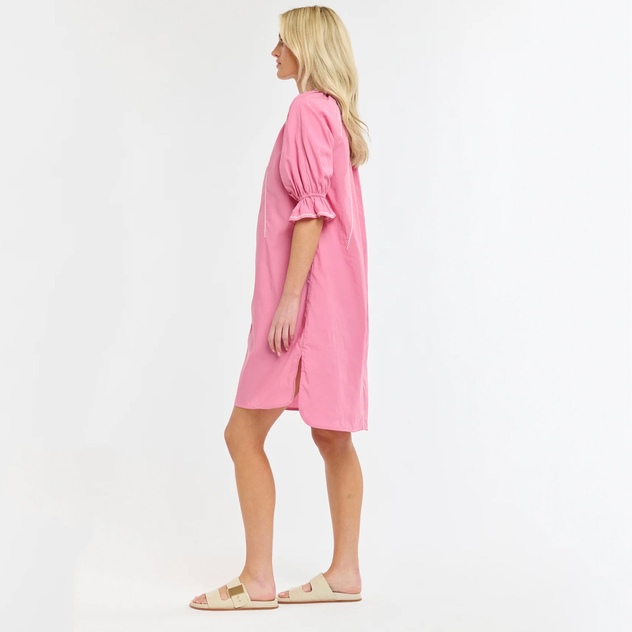 Bennett Dress - Rose Pink