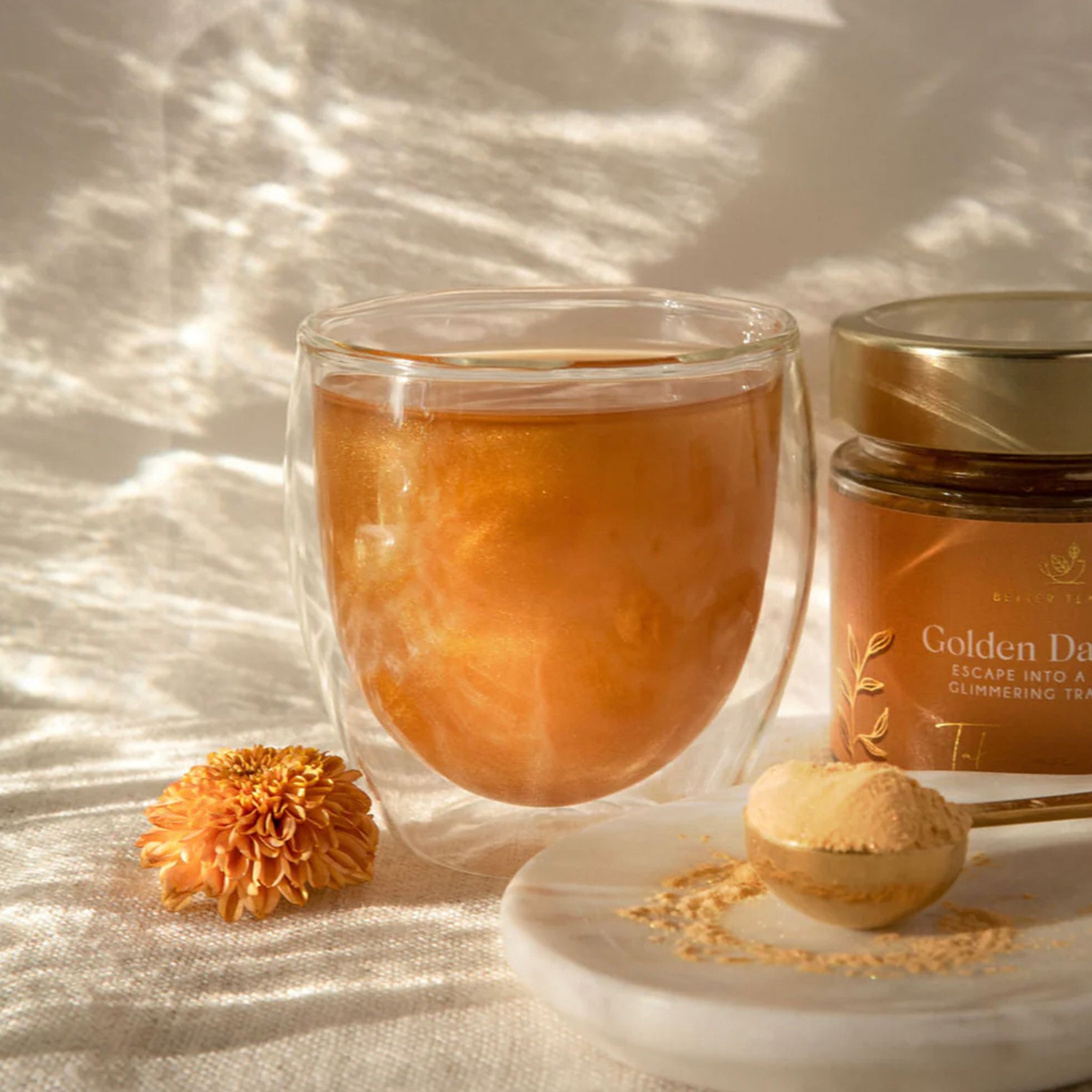 Better Tea Co. Golden Daydream - Chrysanthemum Glitter Dust Tea