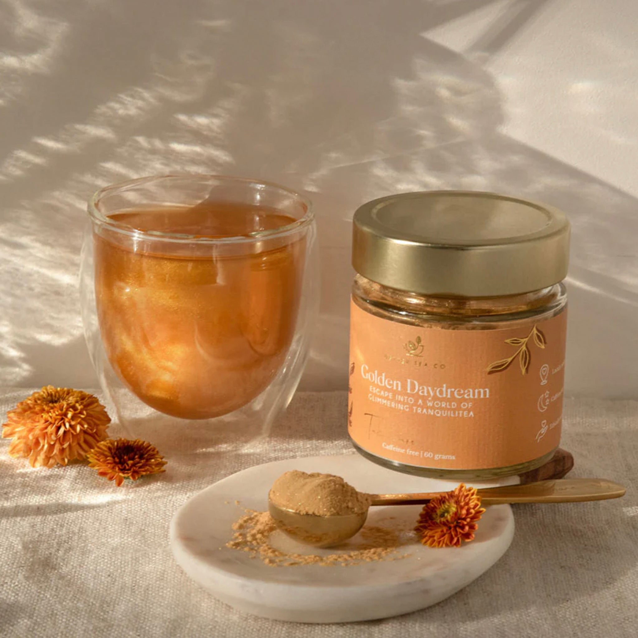 Better Tea Co. Golden Daydream - Chrysanthemum Glitter Dust Tea