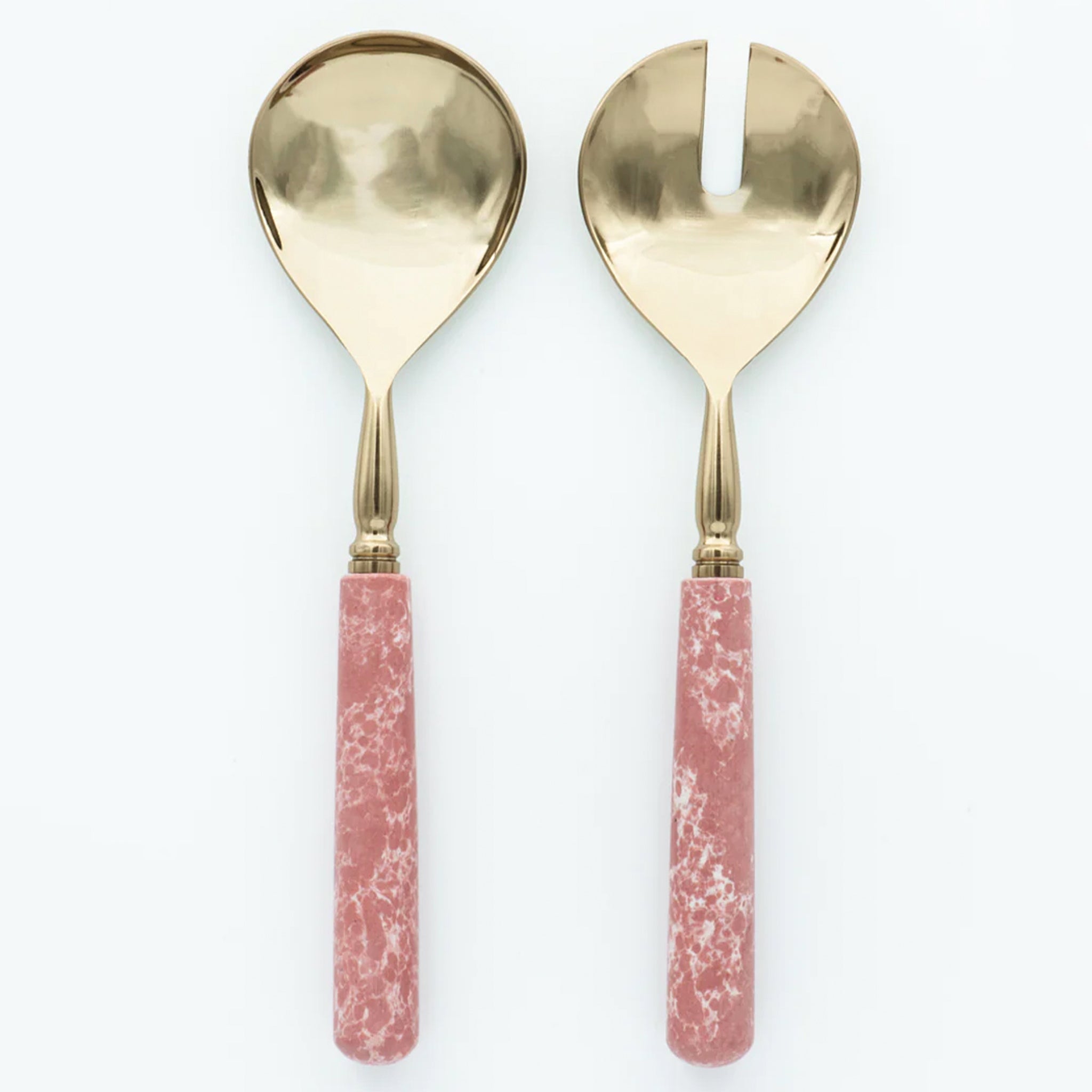 Bianca Lorenne Salad Server Set - Rose