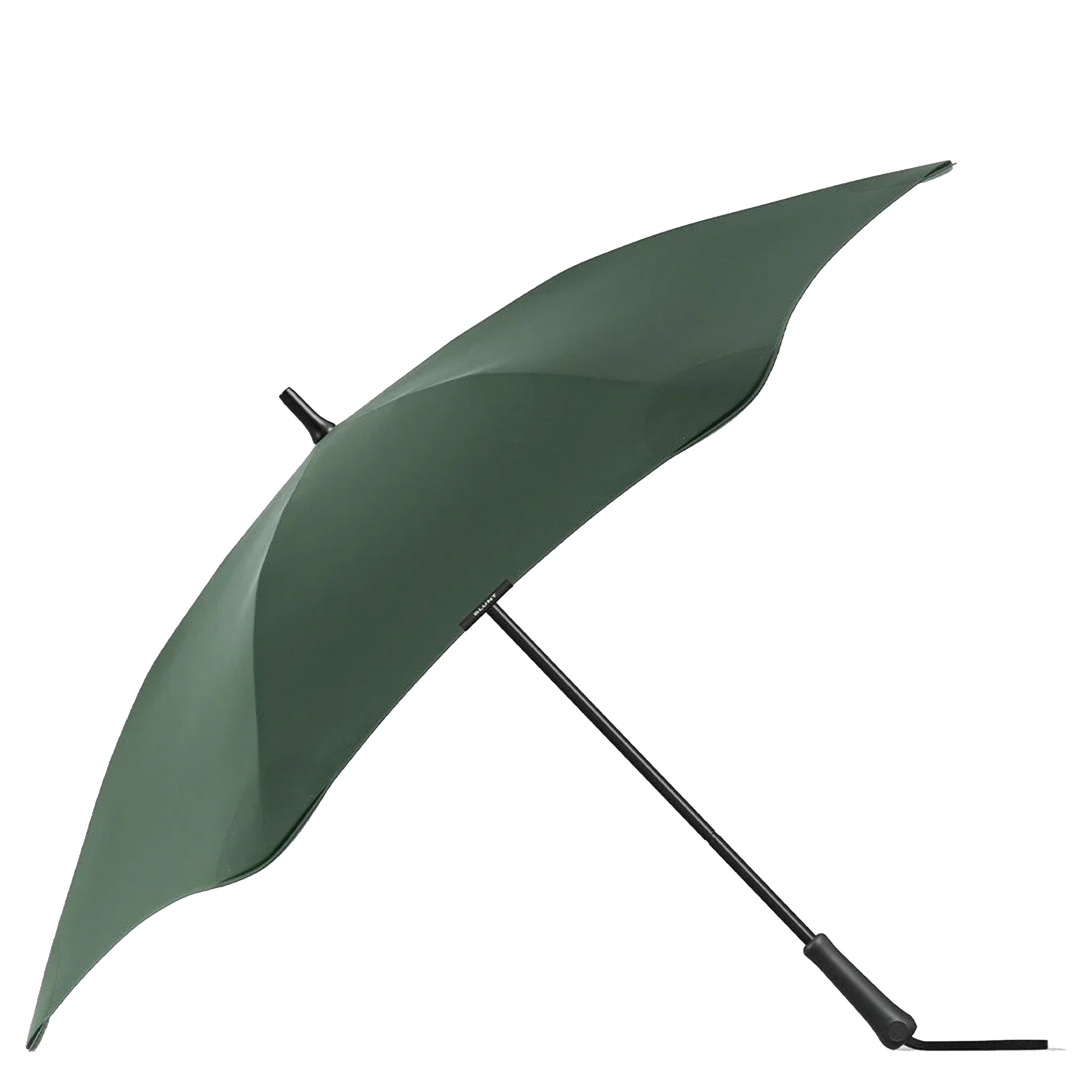 Blunt Classic Core Range Umbrella in green, showcasing its unique design and robust construction.