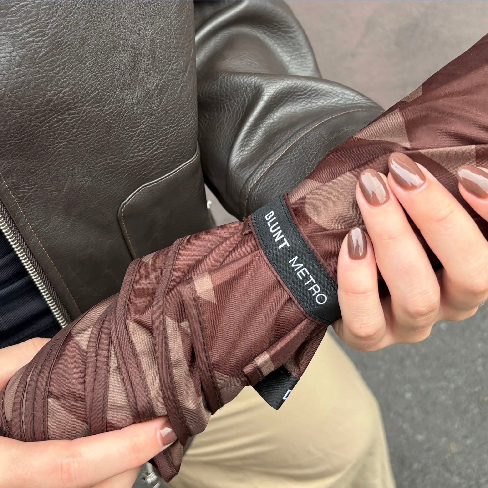 Blunt Metro Umbrella - Houndstooth