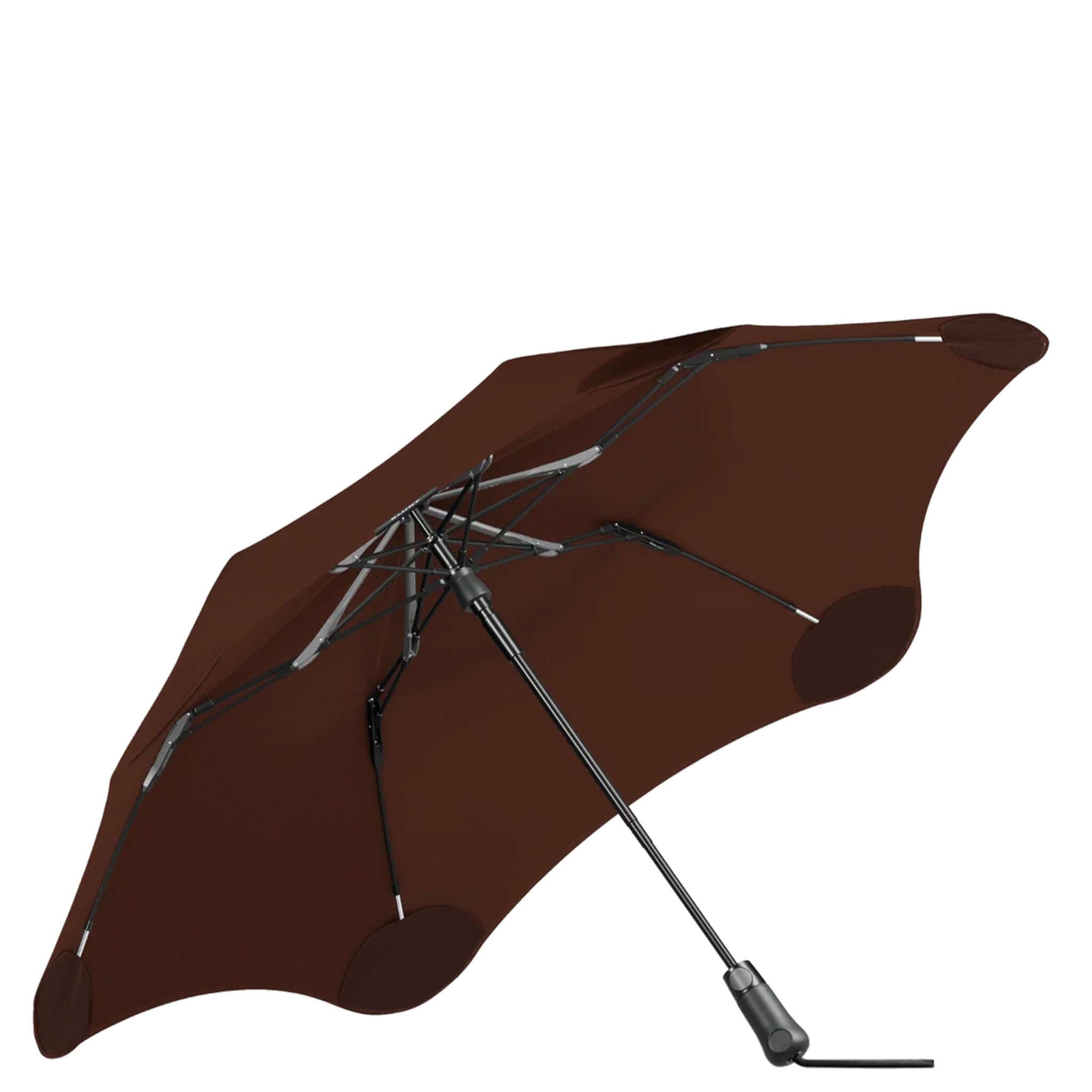 Alt Tag: Blunt Metro Core Range Umbrella compact collapsible auto-open canopy with 100cm coverage, open view