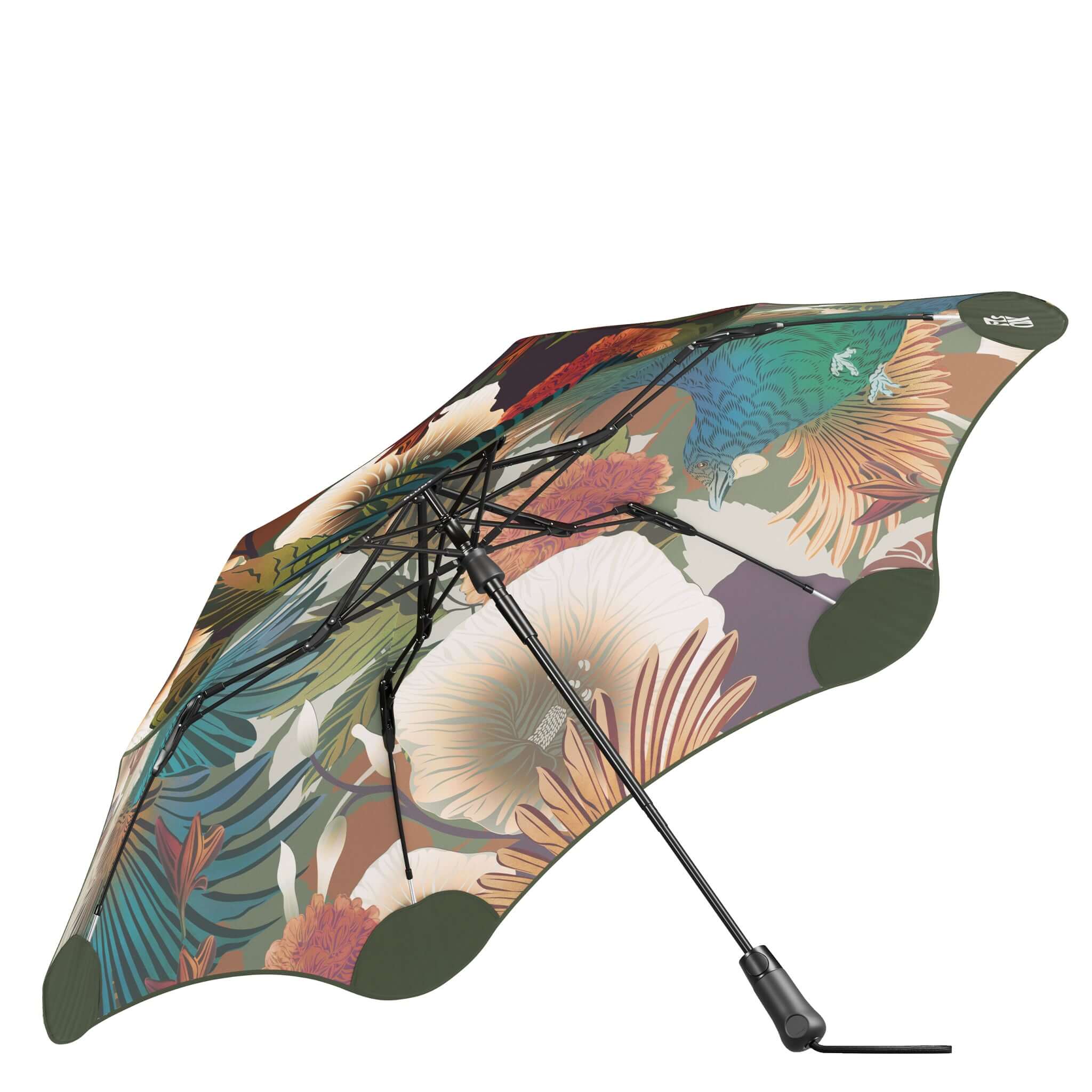 Blunt Metro Umbrella Flox 2026 Limited Edition featuring vibrant native New Zealand flora design.