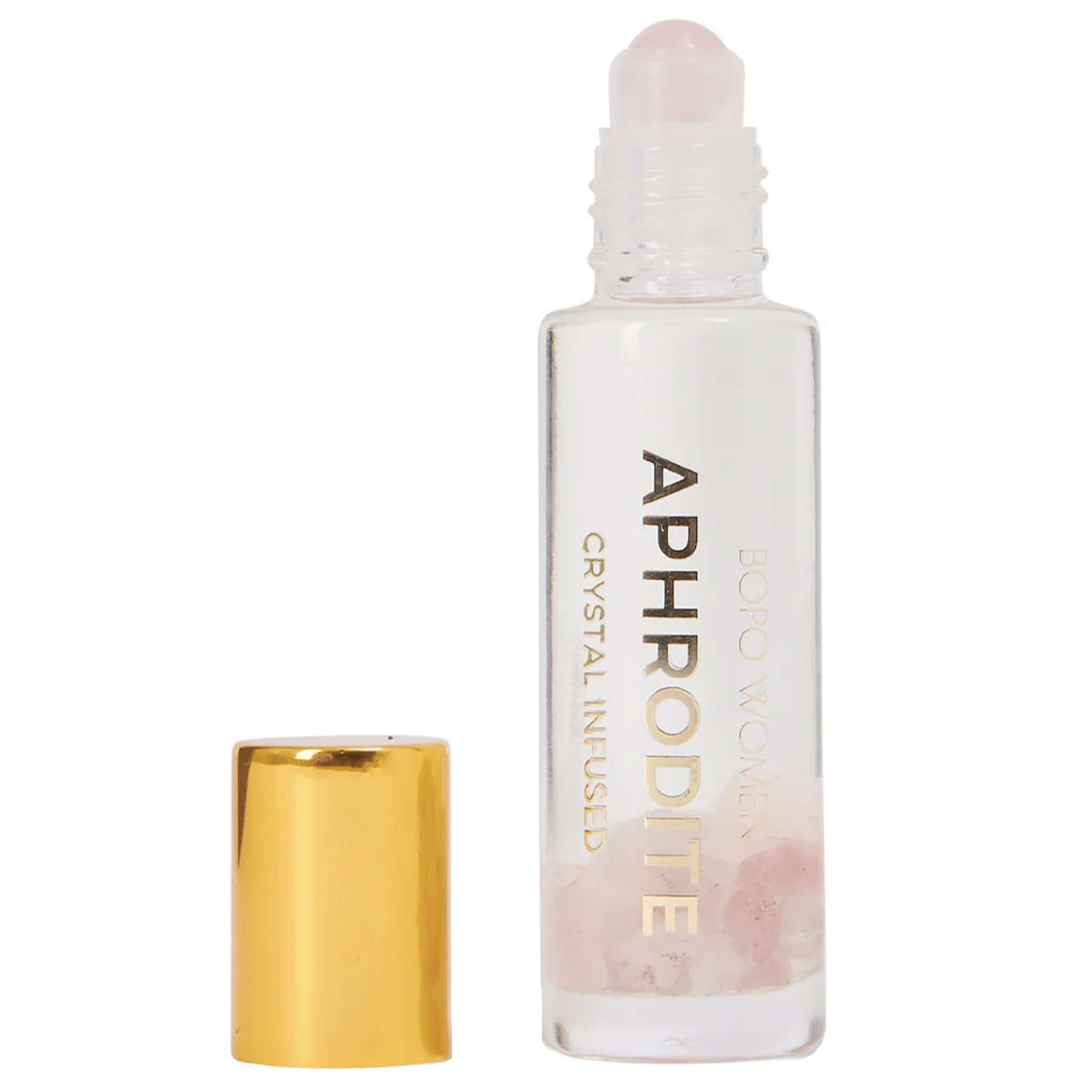 Perfume roller on a white background.