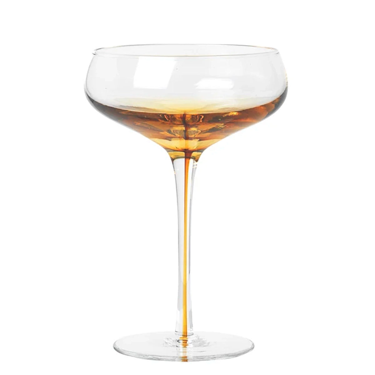 Broste Copenhagen Cocktail Glass - Amber