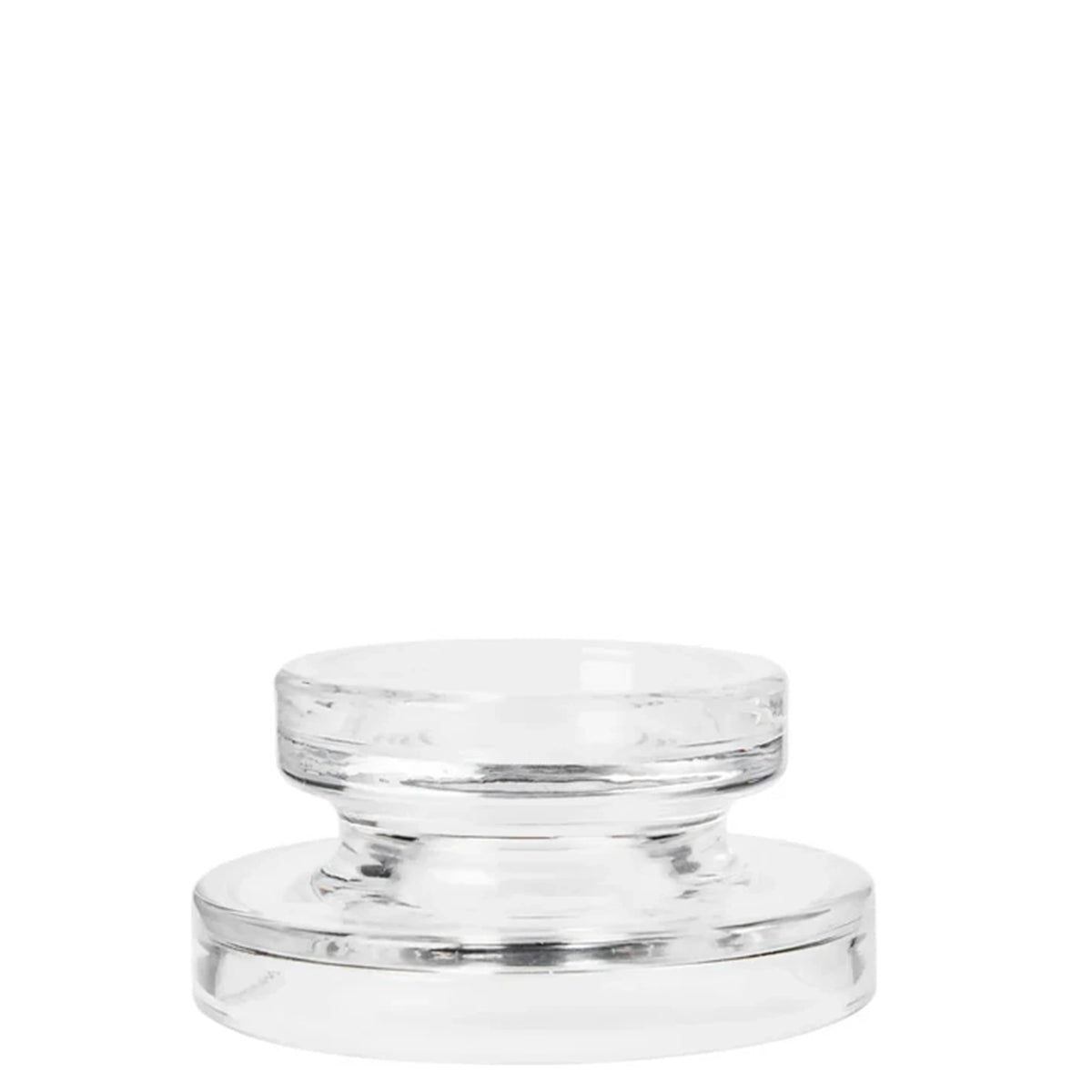 Broste Copenhagen Glass Petra Candleholder - Clear Large