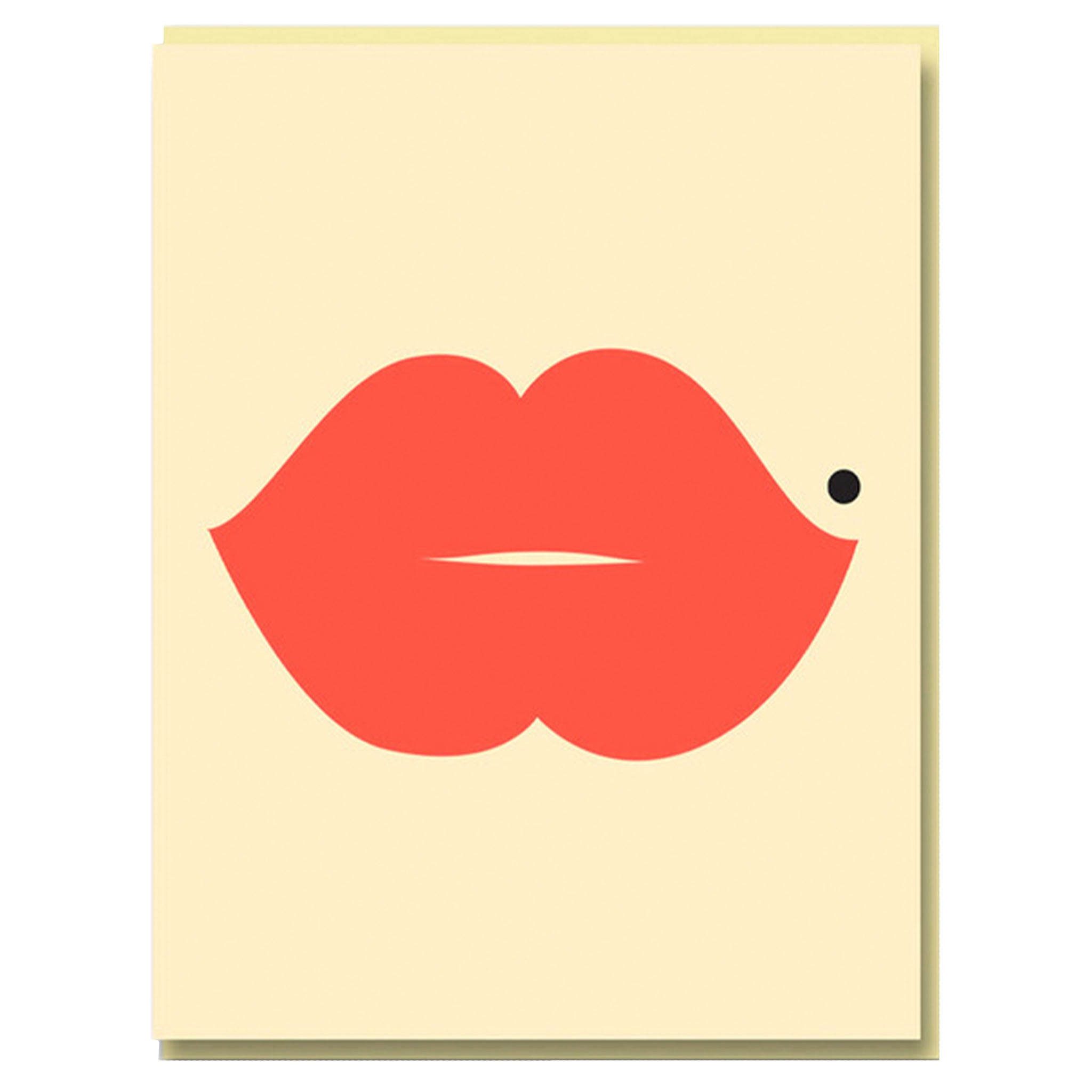Bureau Alice Card - Lips