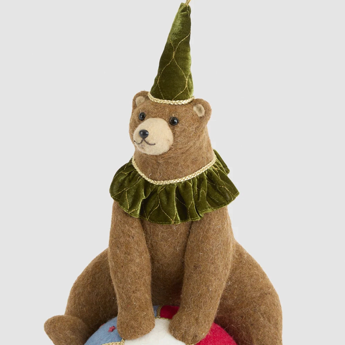 Carnival Bear on a Ball - 60cm high