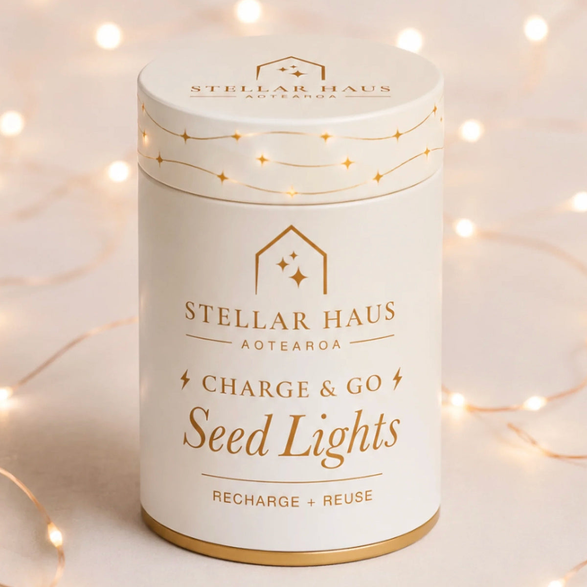 Charge & Go Seed Lights - Copper / Warm White 2m