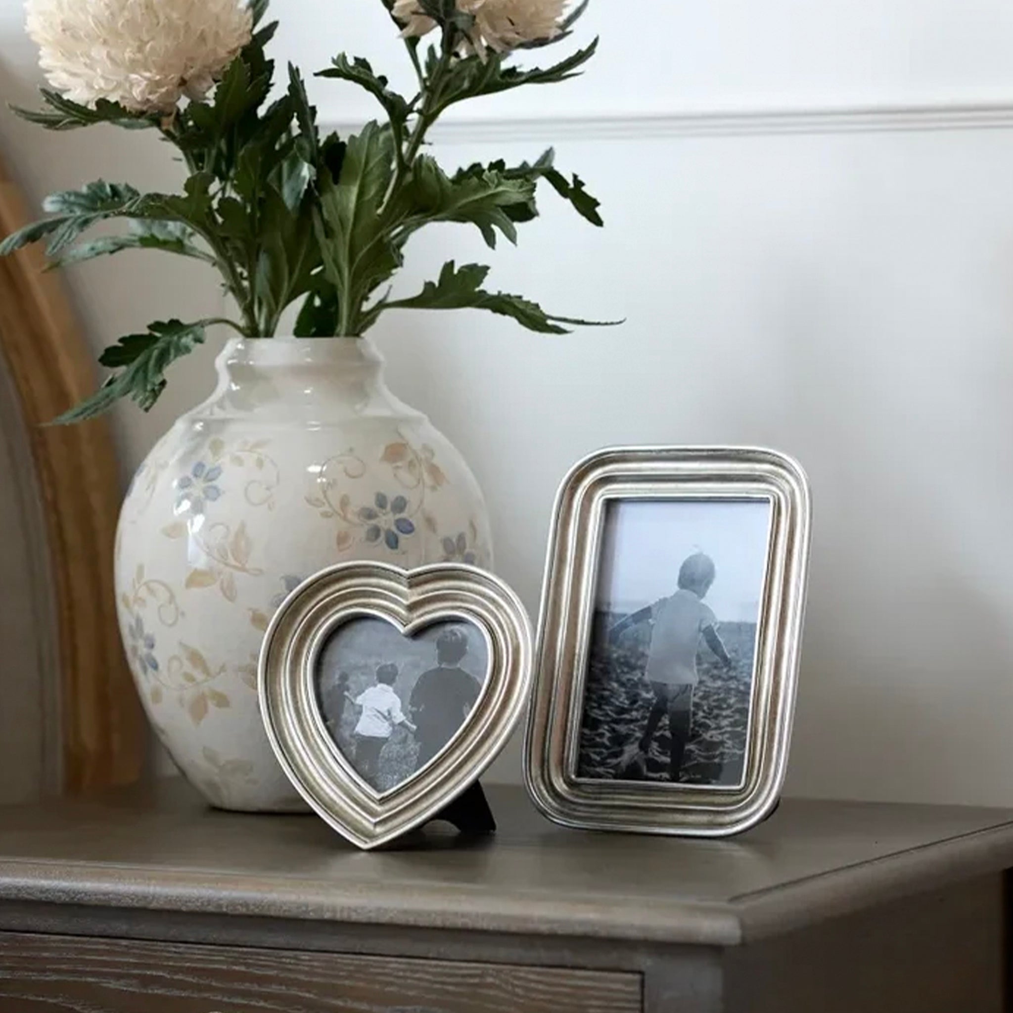 Chunky Double Rim Resin Photo Frame 5x7