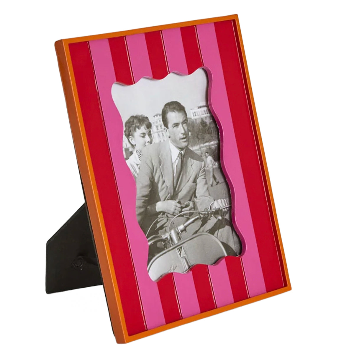 Ciao Bella Resin Photo Frame - 4x6 Red & Pink