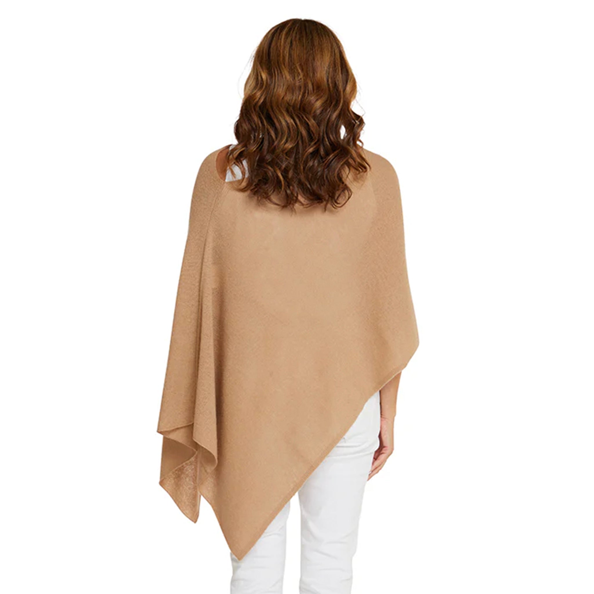 Classic Cashmere Topper - Baby Camel