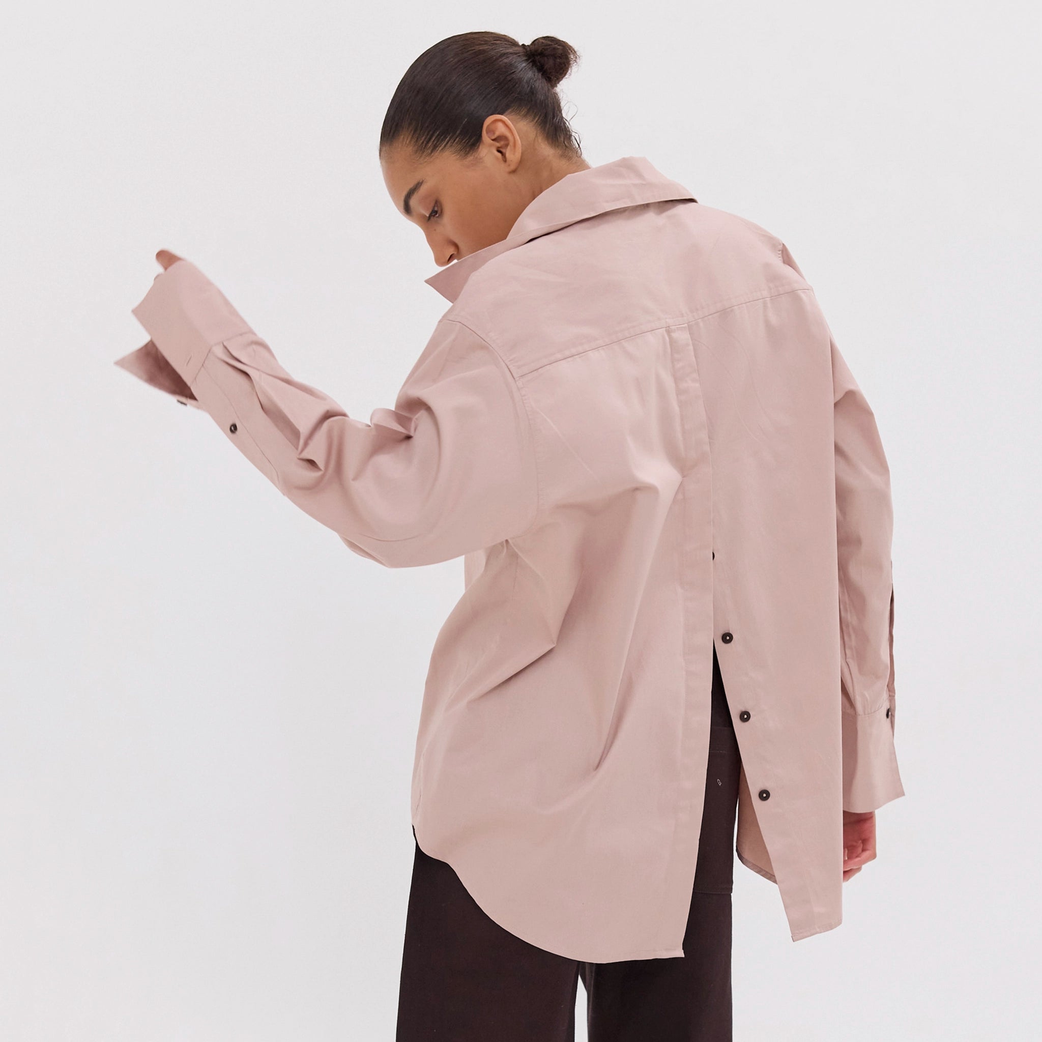 Cloth & Co The Split Back Shirt - Lotus