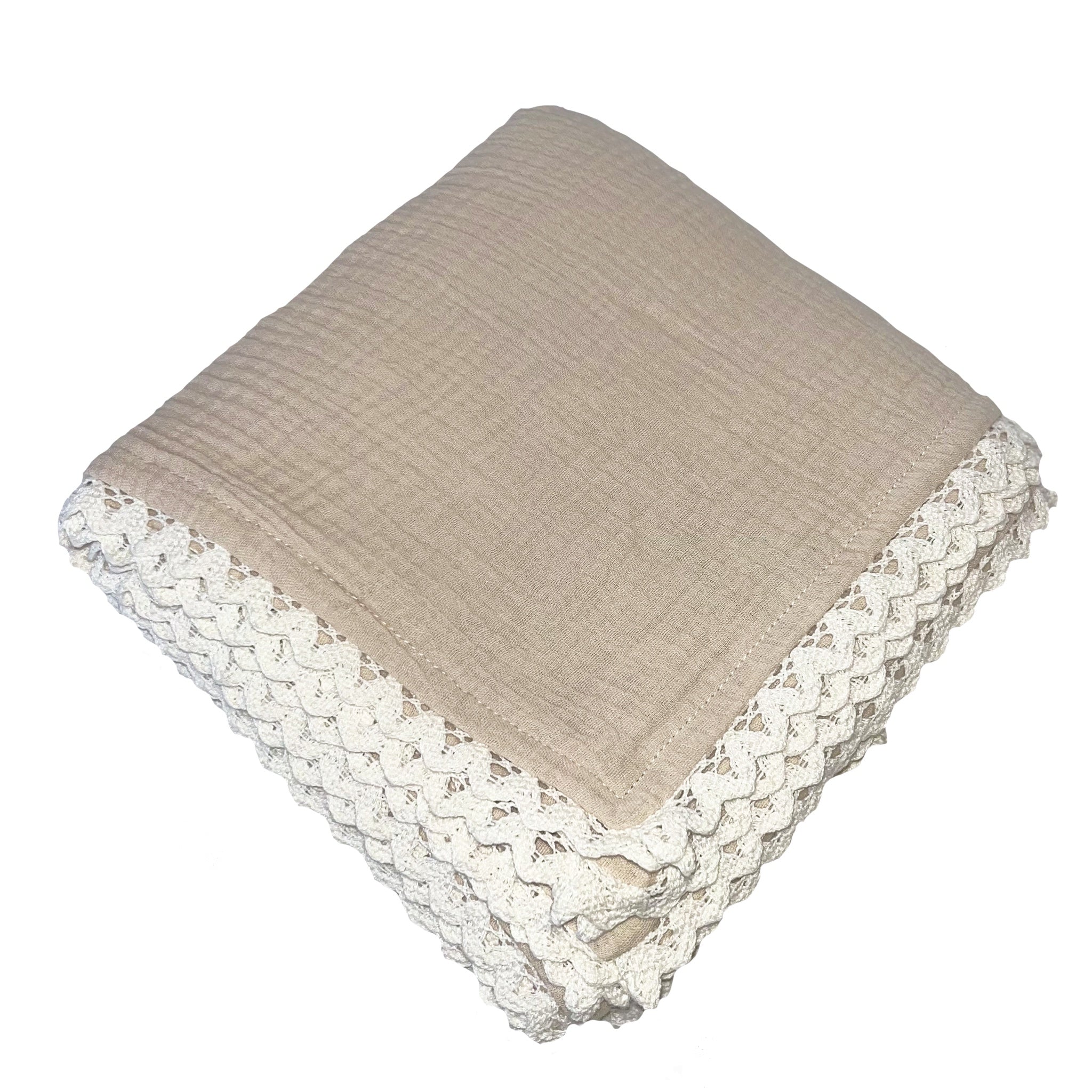 Confetti Kidz Classic Muslin Blanket - Oatmeal