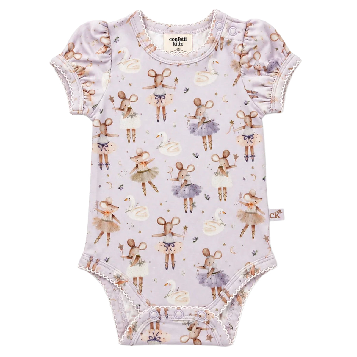 Confetti Kidz Bamboo Bodysuit - Tiny Dancer