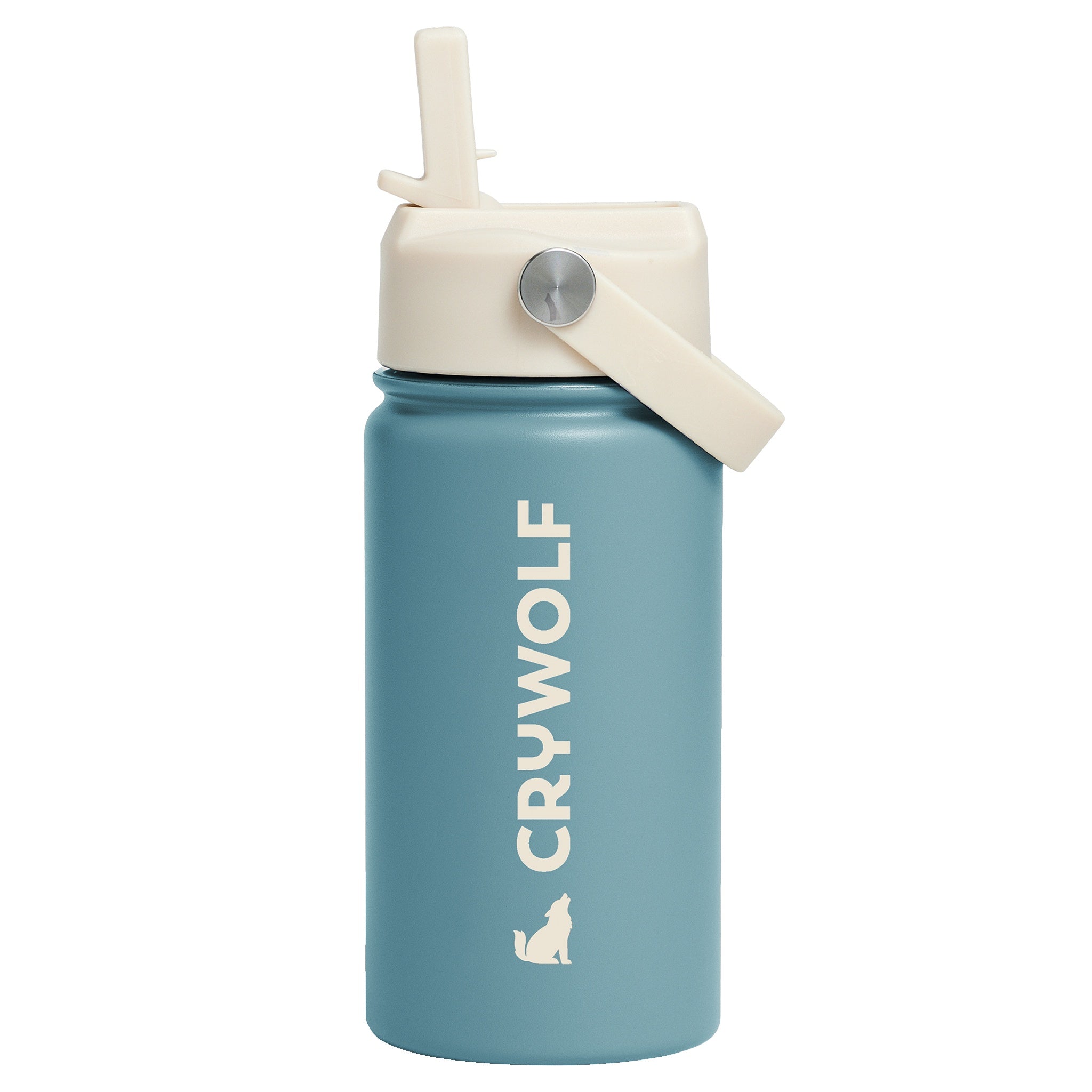 Crywolf Stainless Steel Drink Bottle - Stone Blue