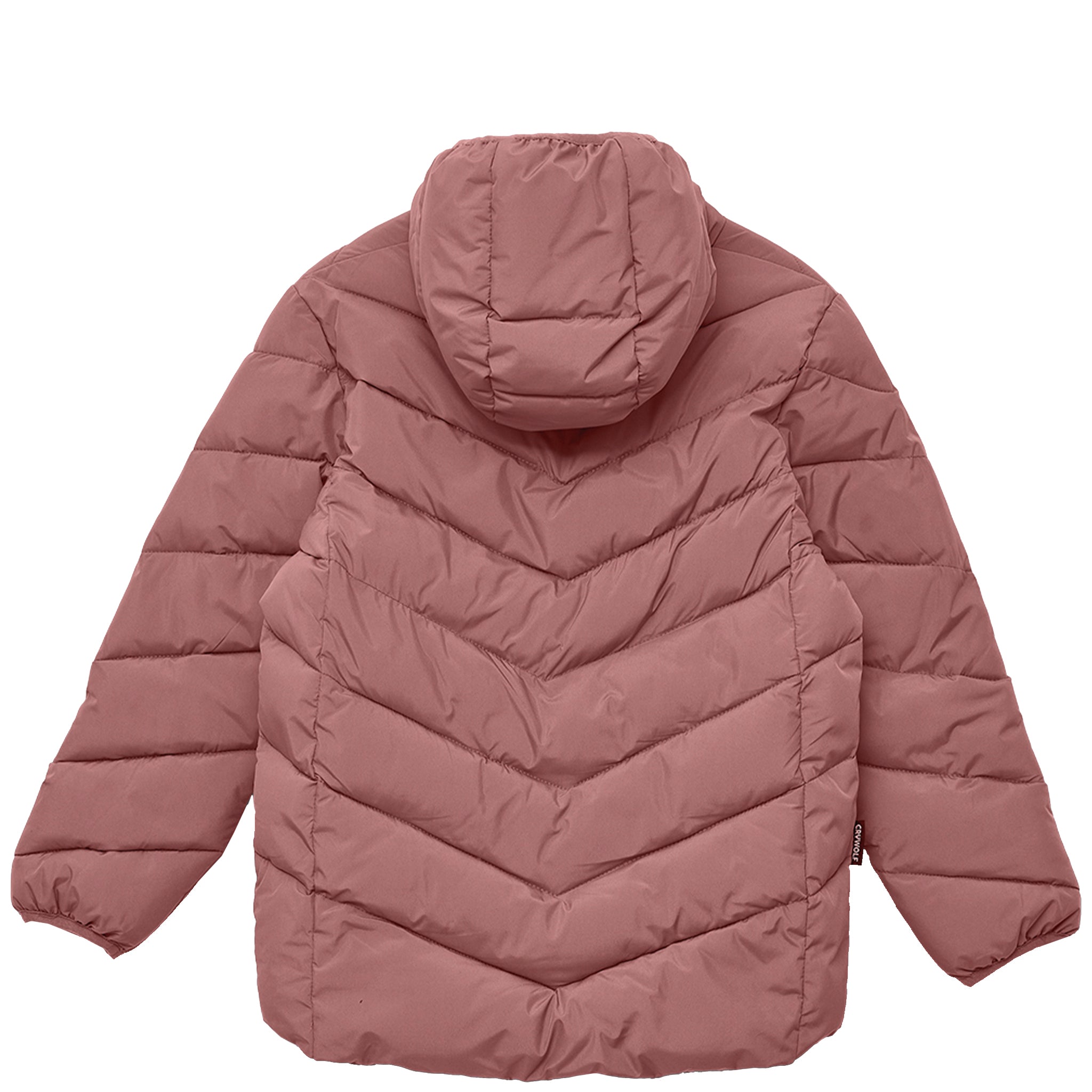 Crywolf Eco Puffer Jacket - Rosewood