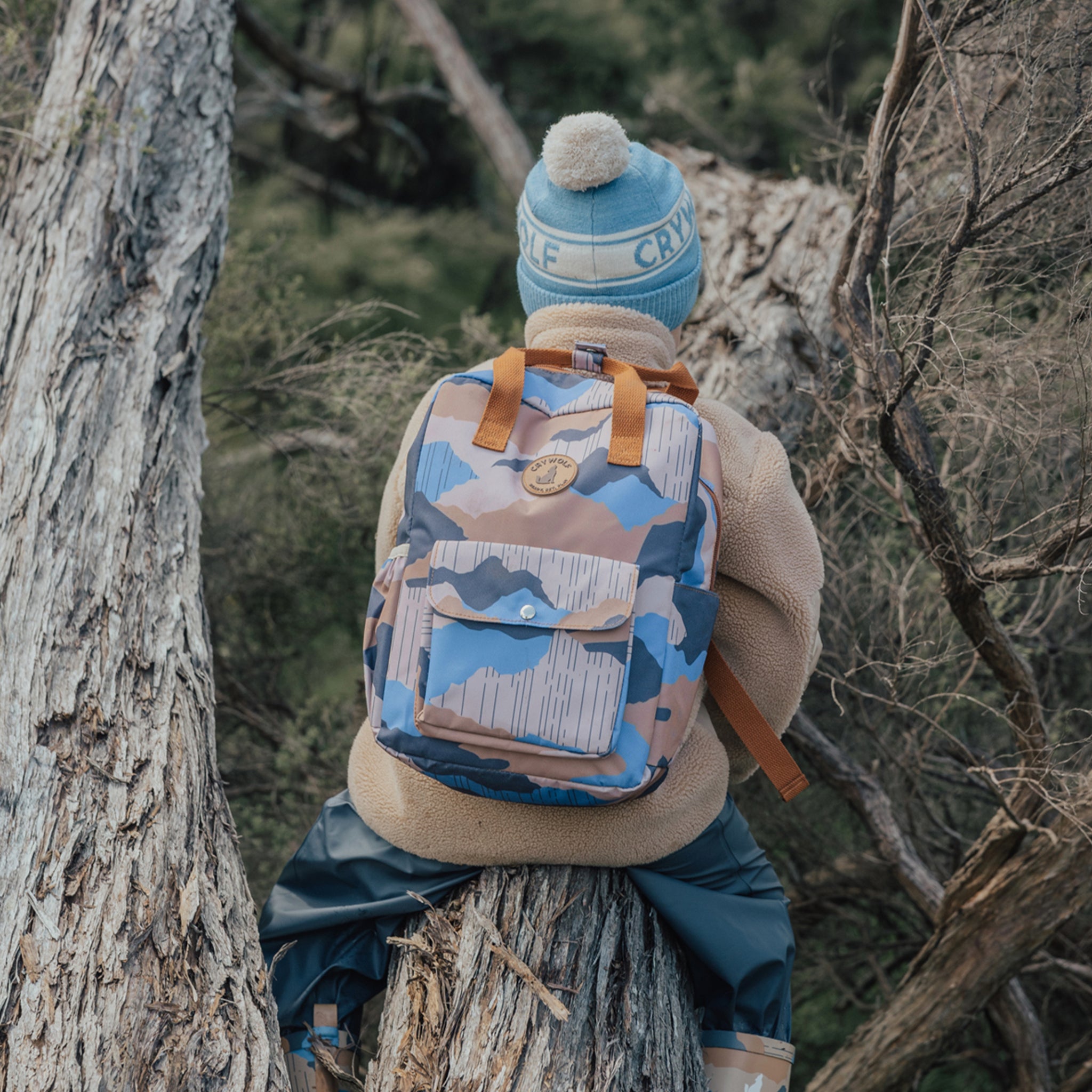 Crywolf Mini Backpack - Camo Mountain