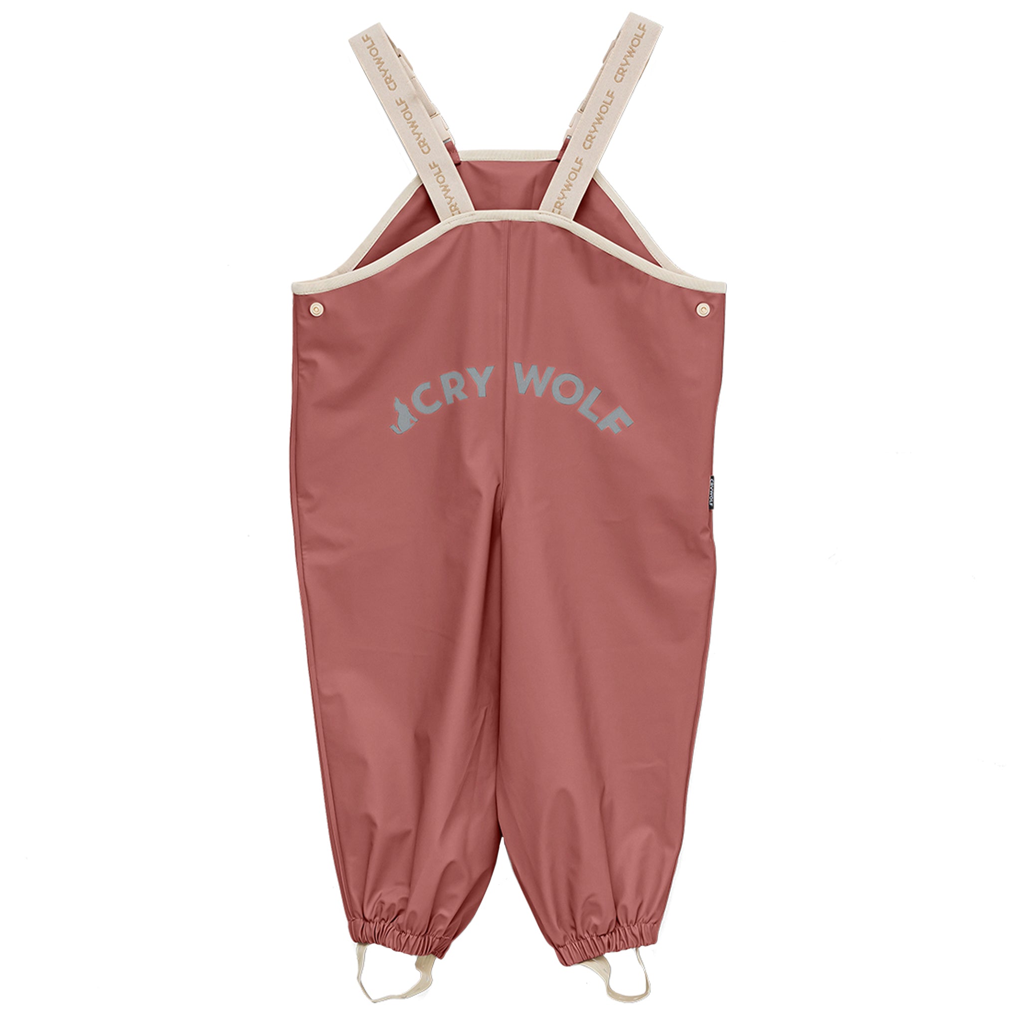 Crywolf Rain Overalls - Rosewood