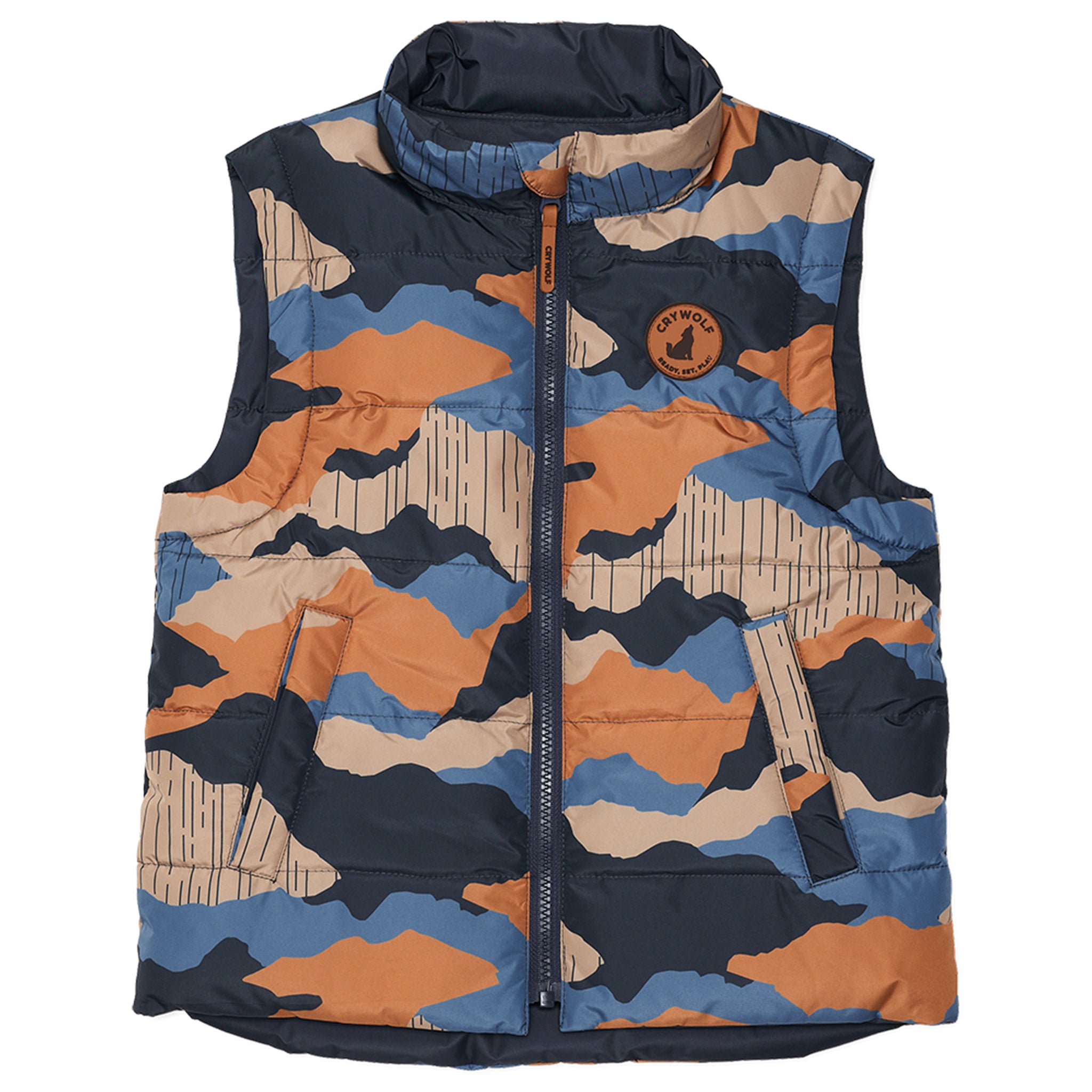 Crywolf Reversible Vest - Camo Mountain