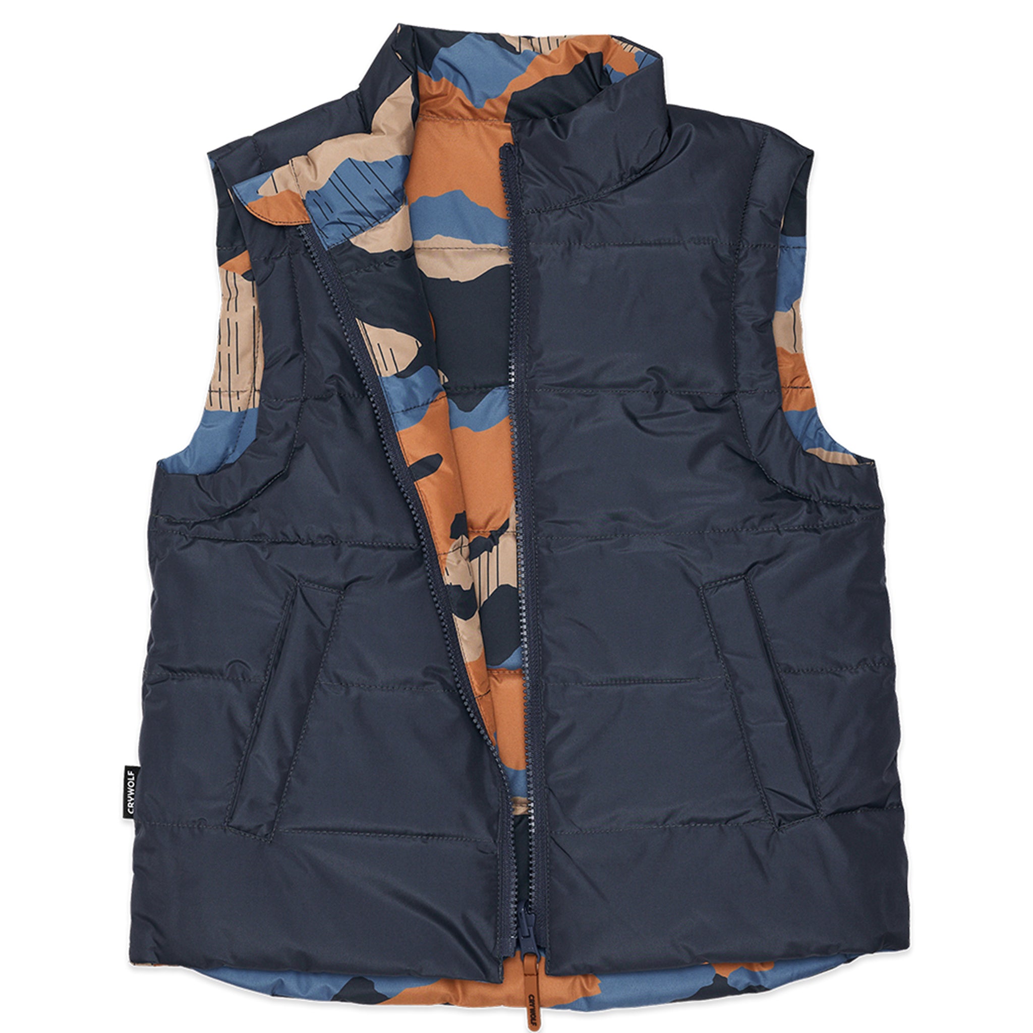 Crywolf Reversible Vest - Camo Mountain