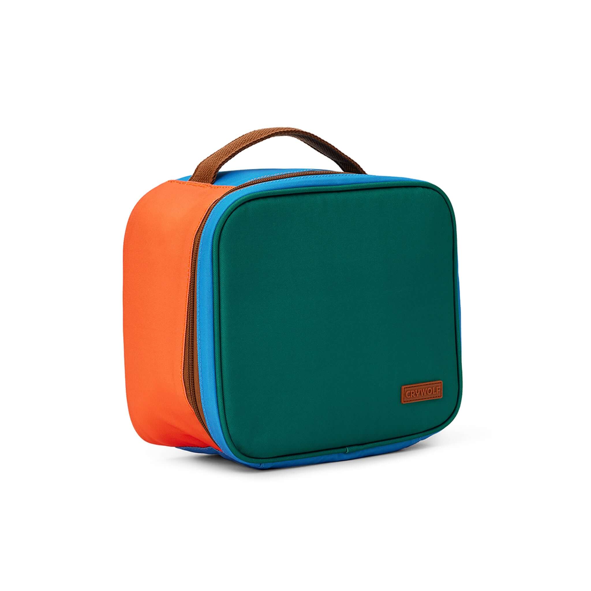 Crywolf Everyday Lunch Bag - Seaside Colourblock in vibrant colors for kids' meals and snacks.