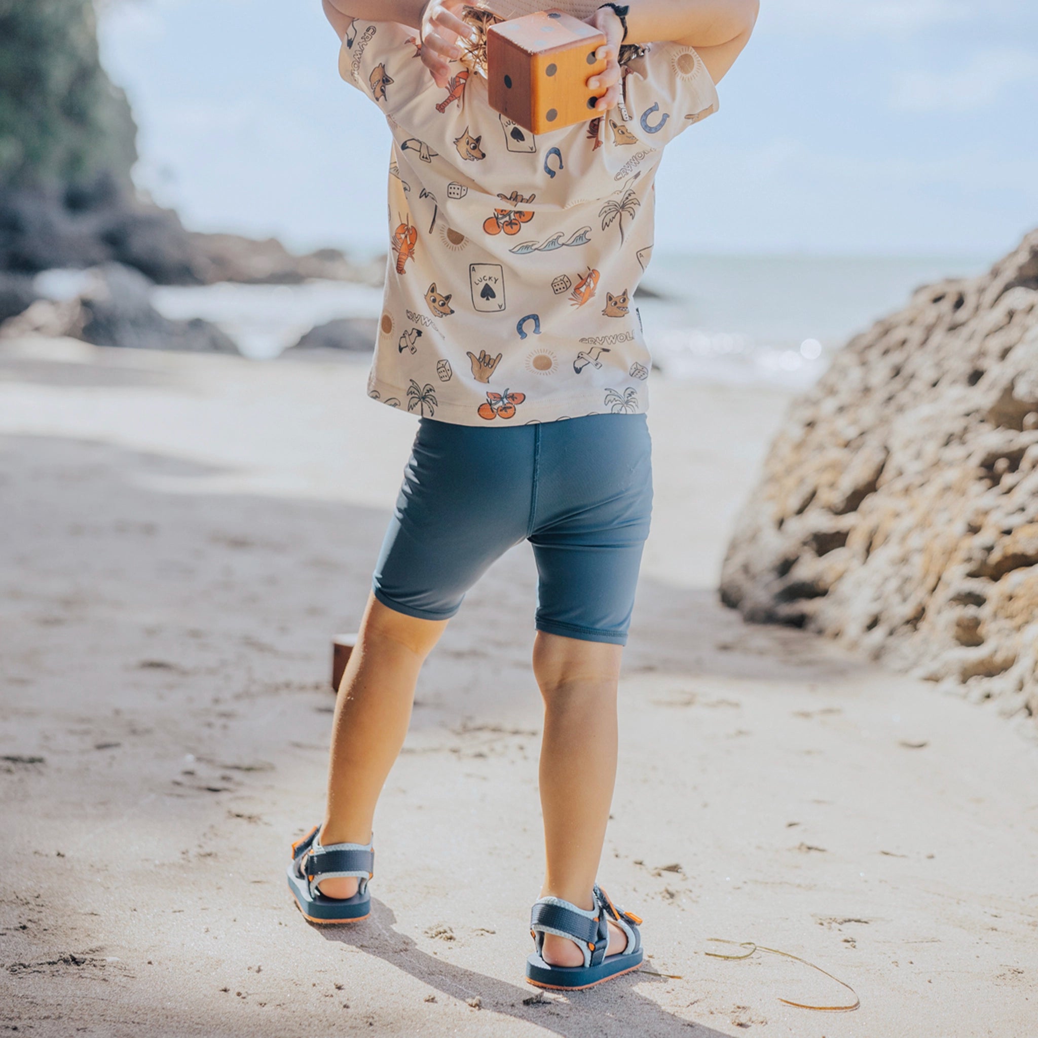 Crywolf Jammer Swim Shorts - Navy
